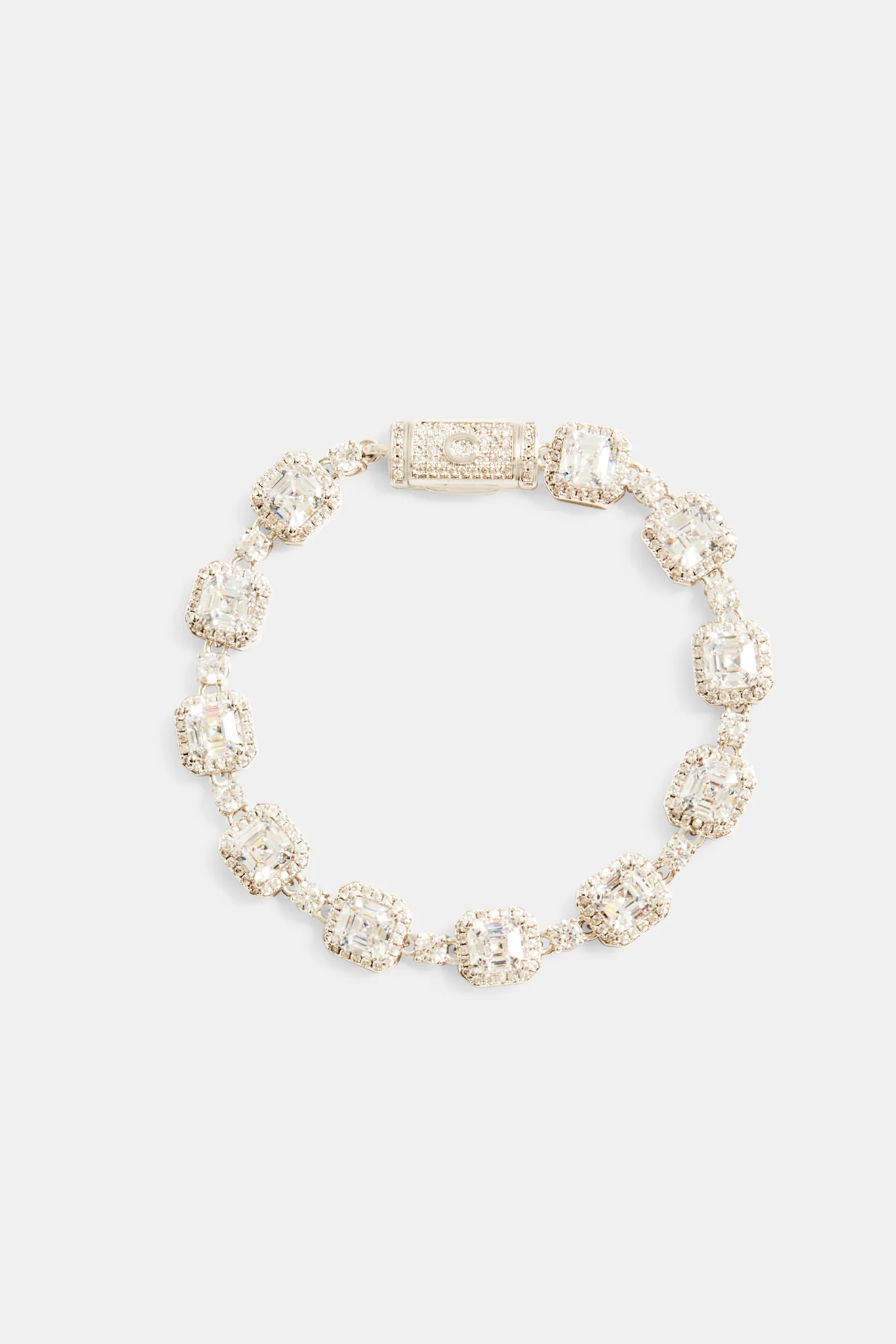 10mm Iced CZ Bezel Tennis Bracelet - Image 2