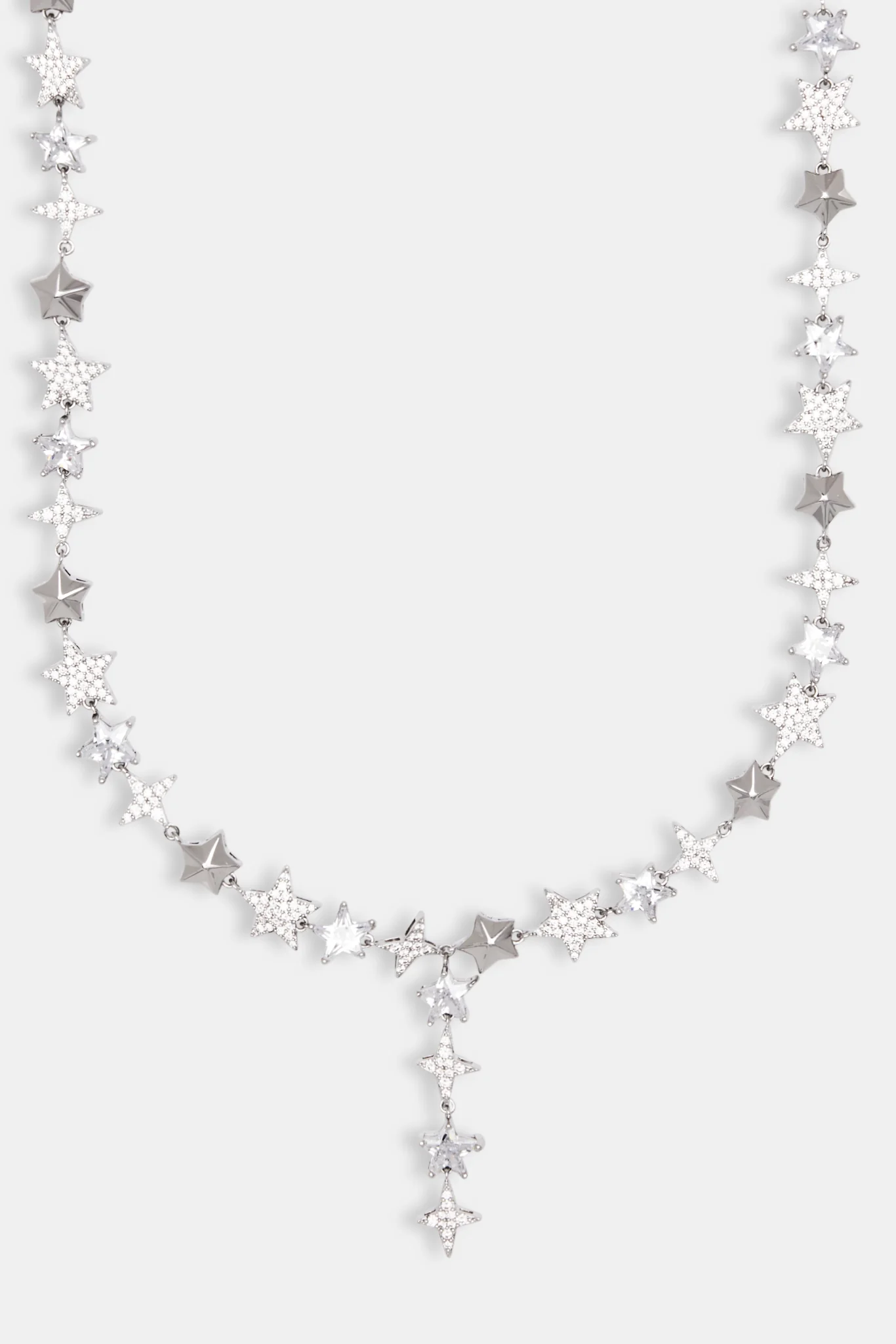 10mm Iced Star Drop Tennis Chain - Image 2