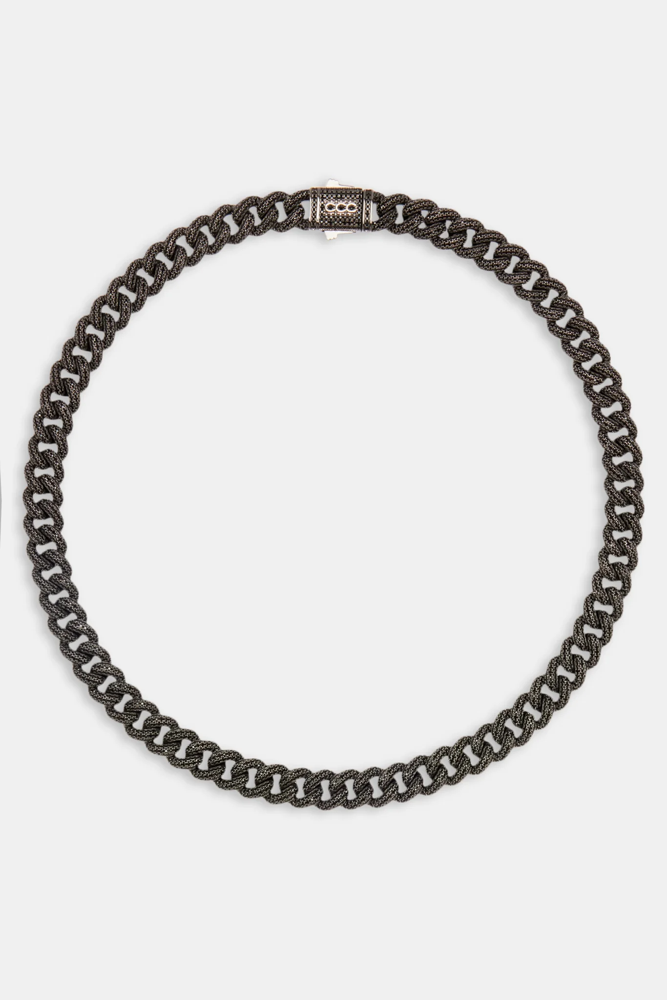 Iced Cuban Chain - Black - Image 4