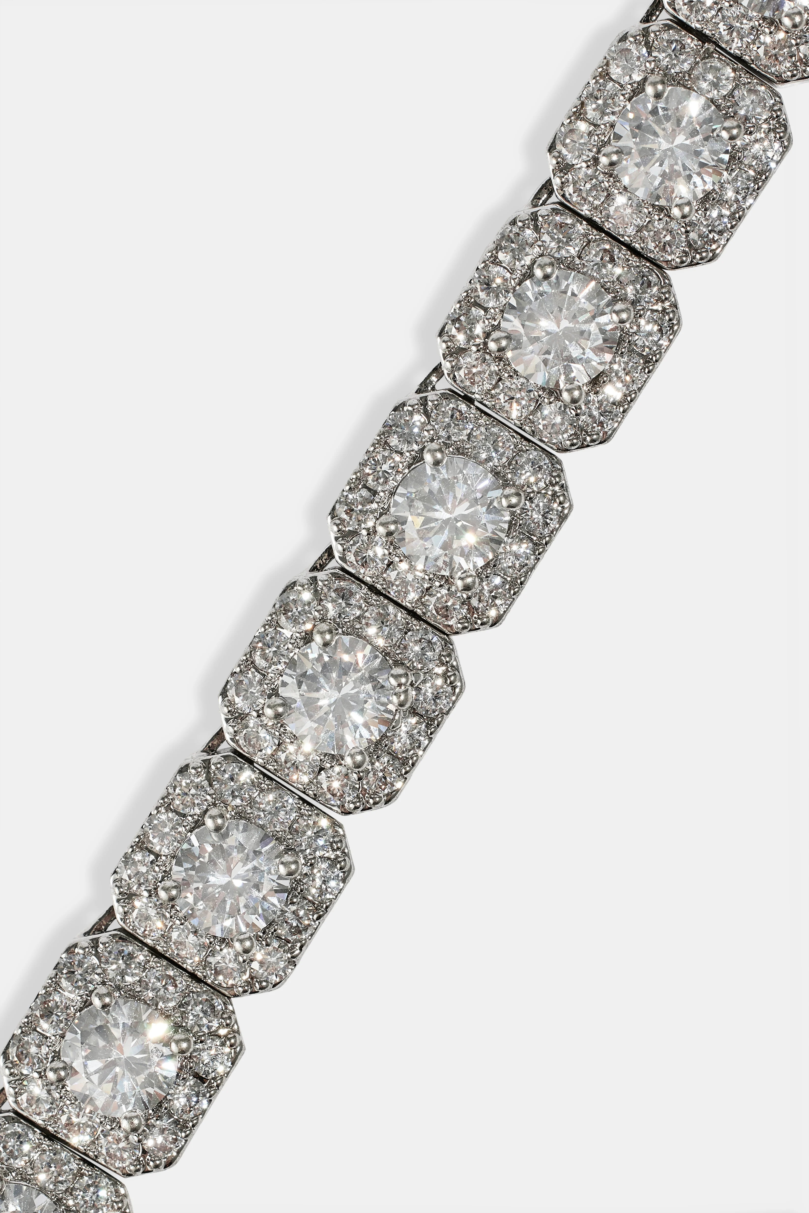 12mm Clustered Tennis Chain - Image 3