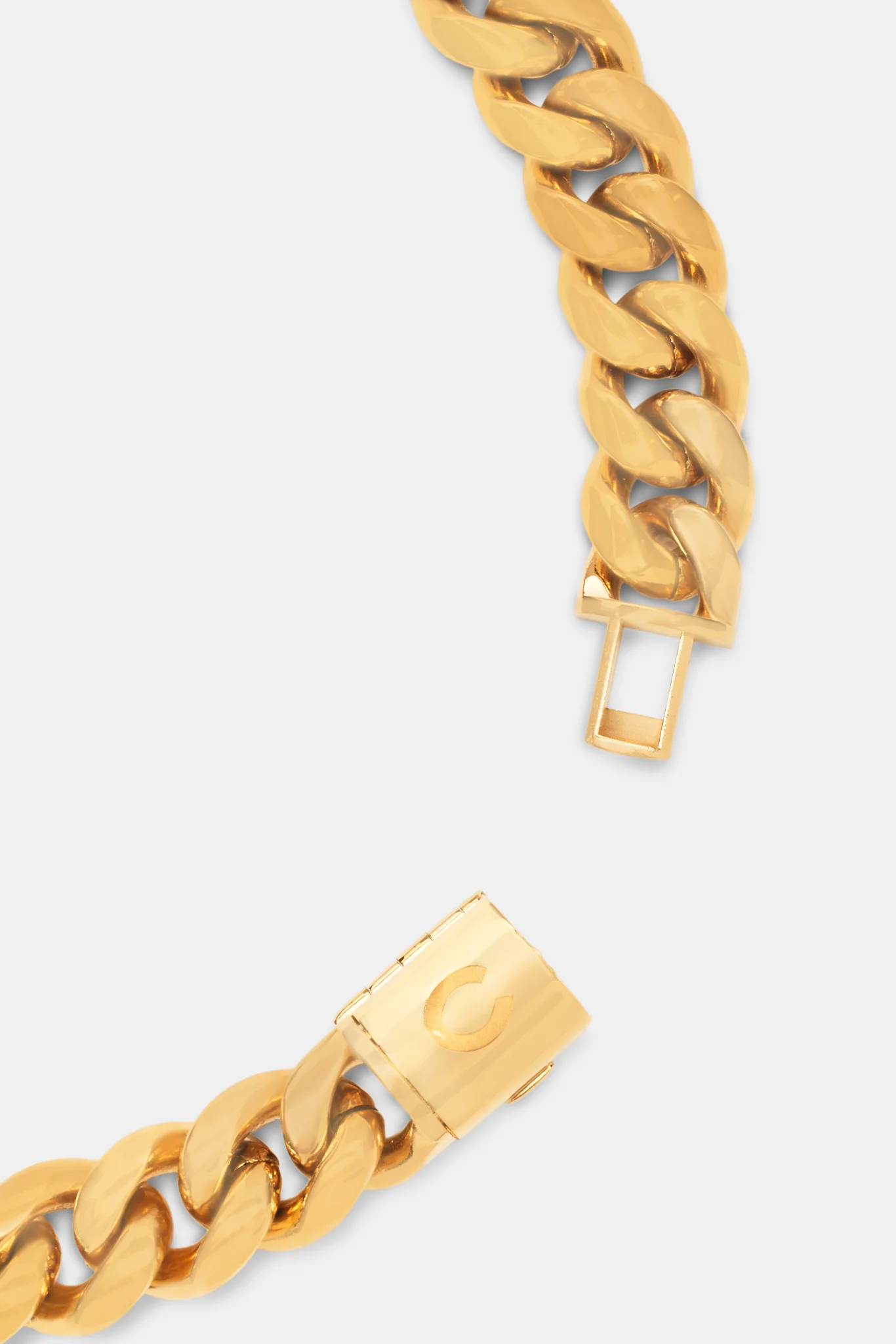 12mm Miami Cuban Link Chain - Gold - Image 6
