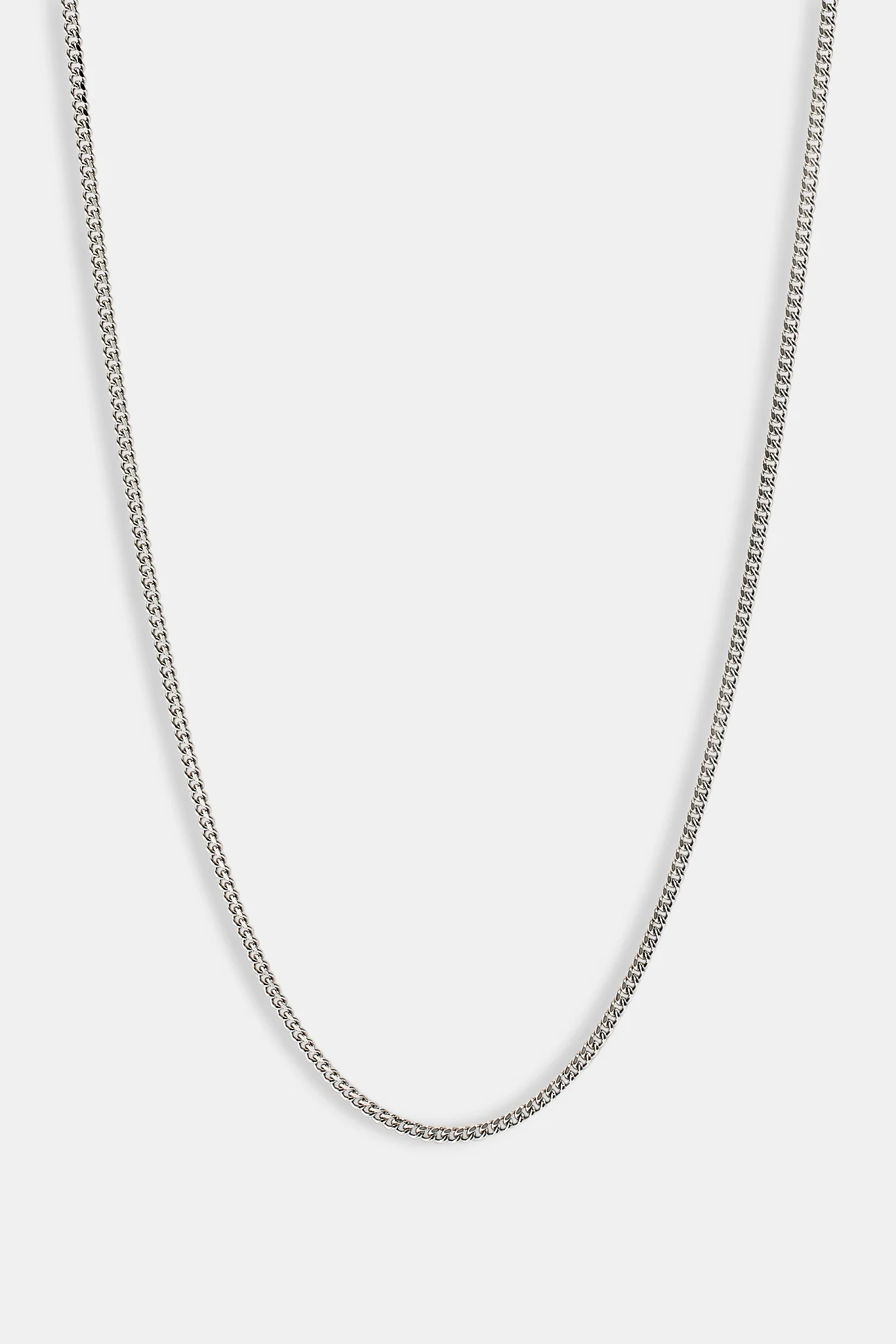 Micro Cuban Chain - 2.5mm - White - Image 2
