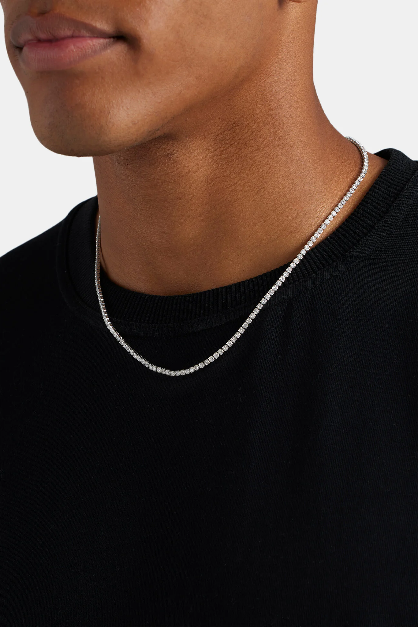 2.5mm Micro Tennis Chain - Image 3