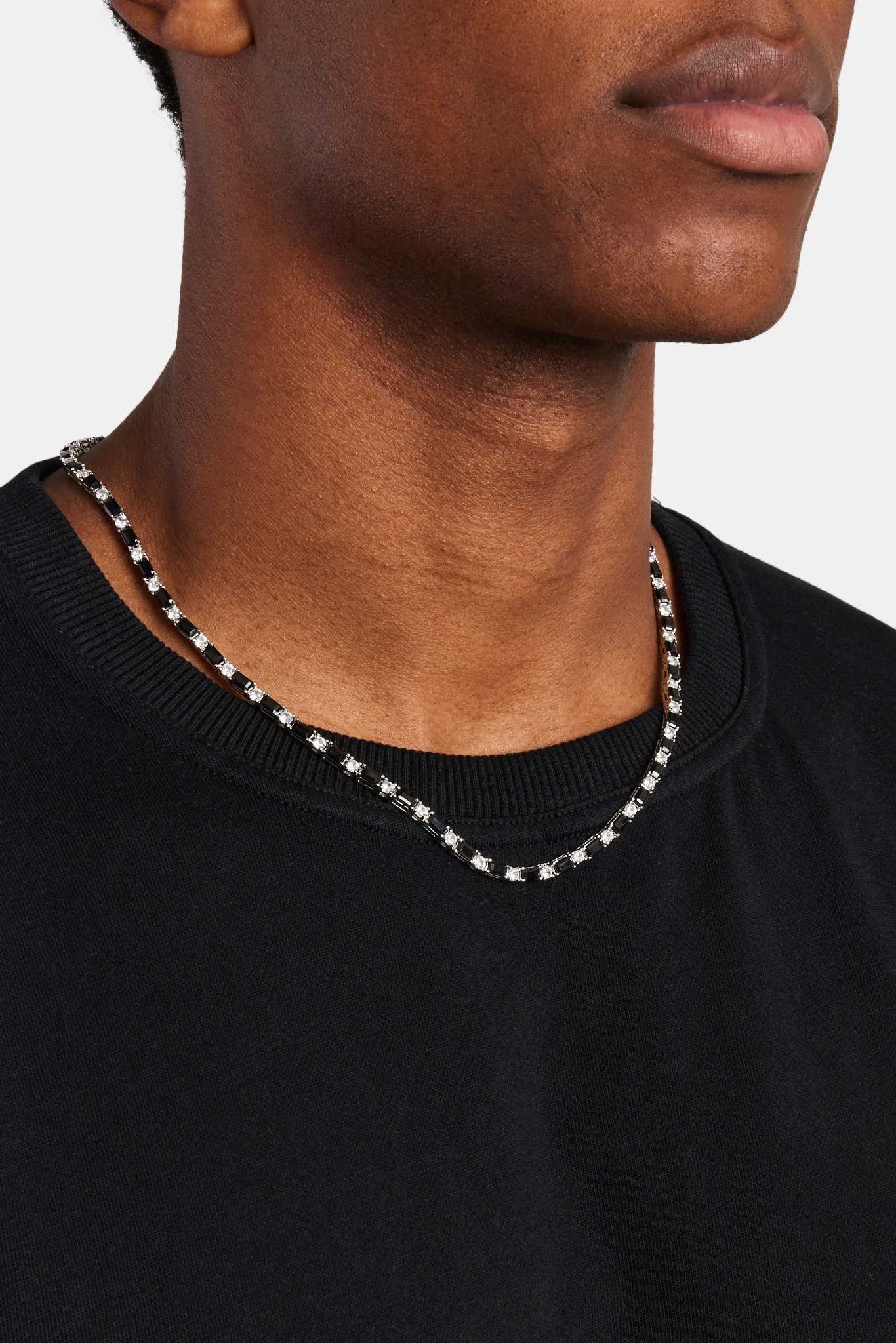 Tennis Chain - Black & White - Image 3