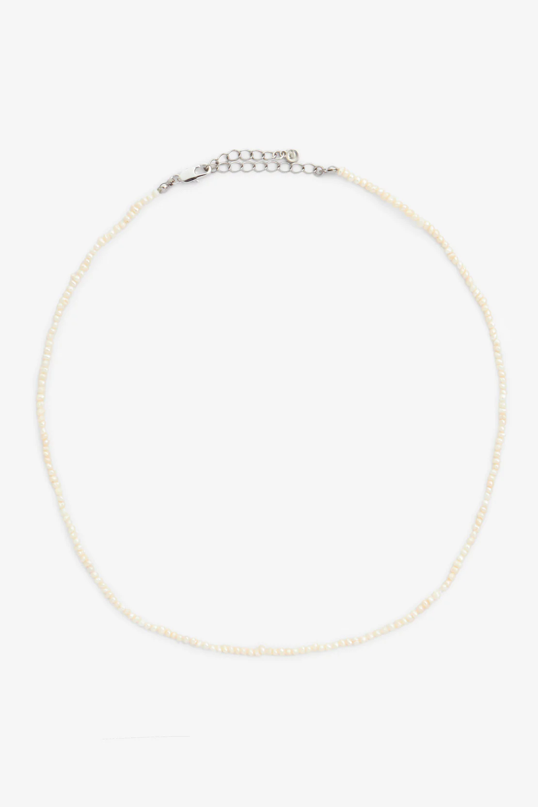 2mm Freshwater Pearl Necklace - Image 2