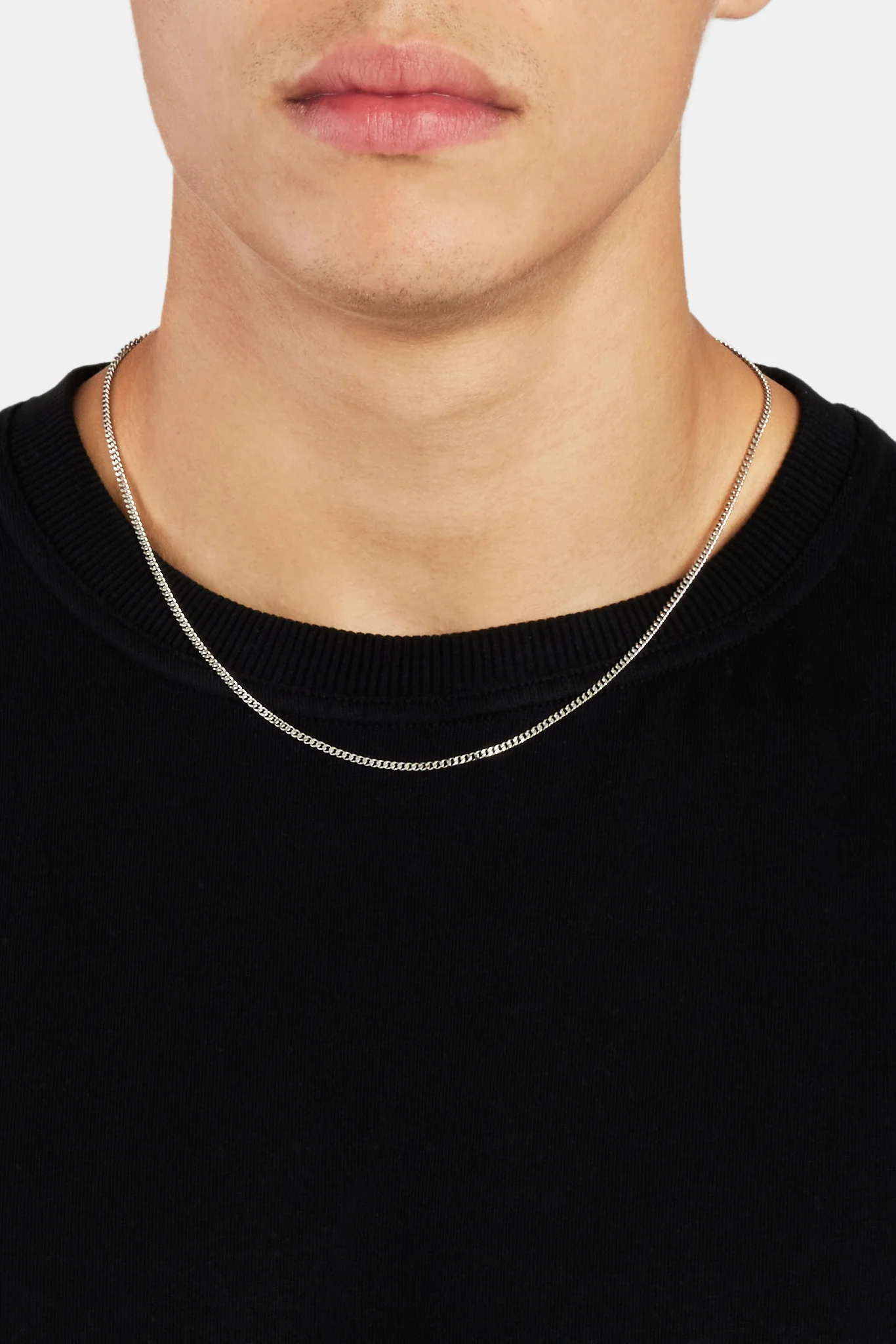 Micro Cuban Chain - 2mm - White
