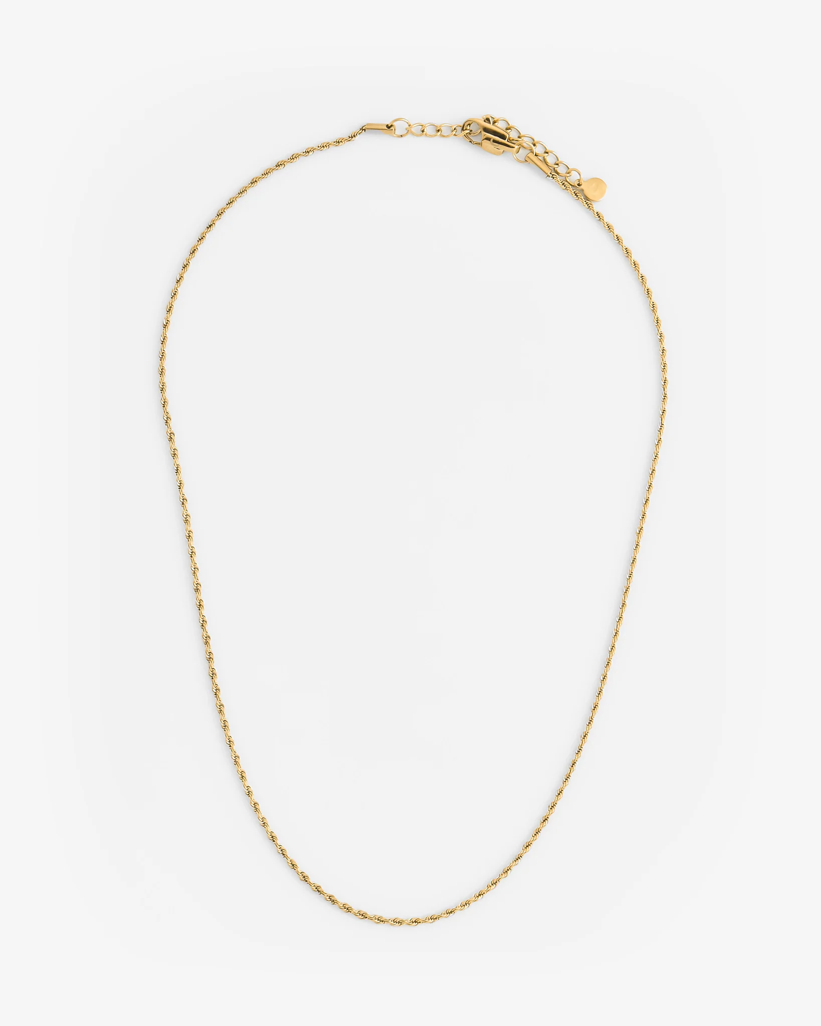 2mm Rope Chain - Gold
