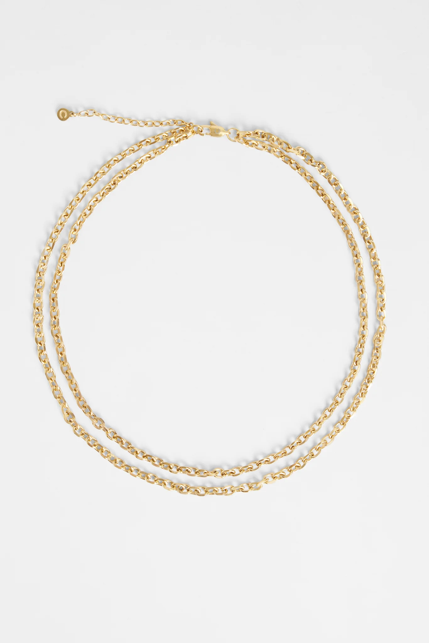 3mm Double Hermes Chain - Gold
