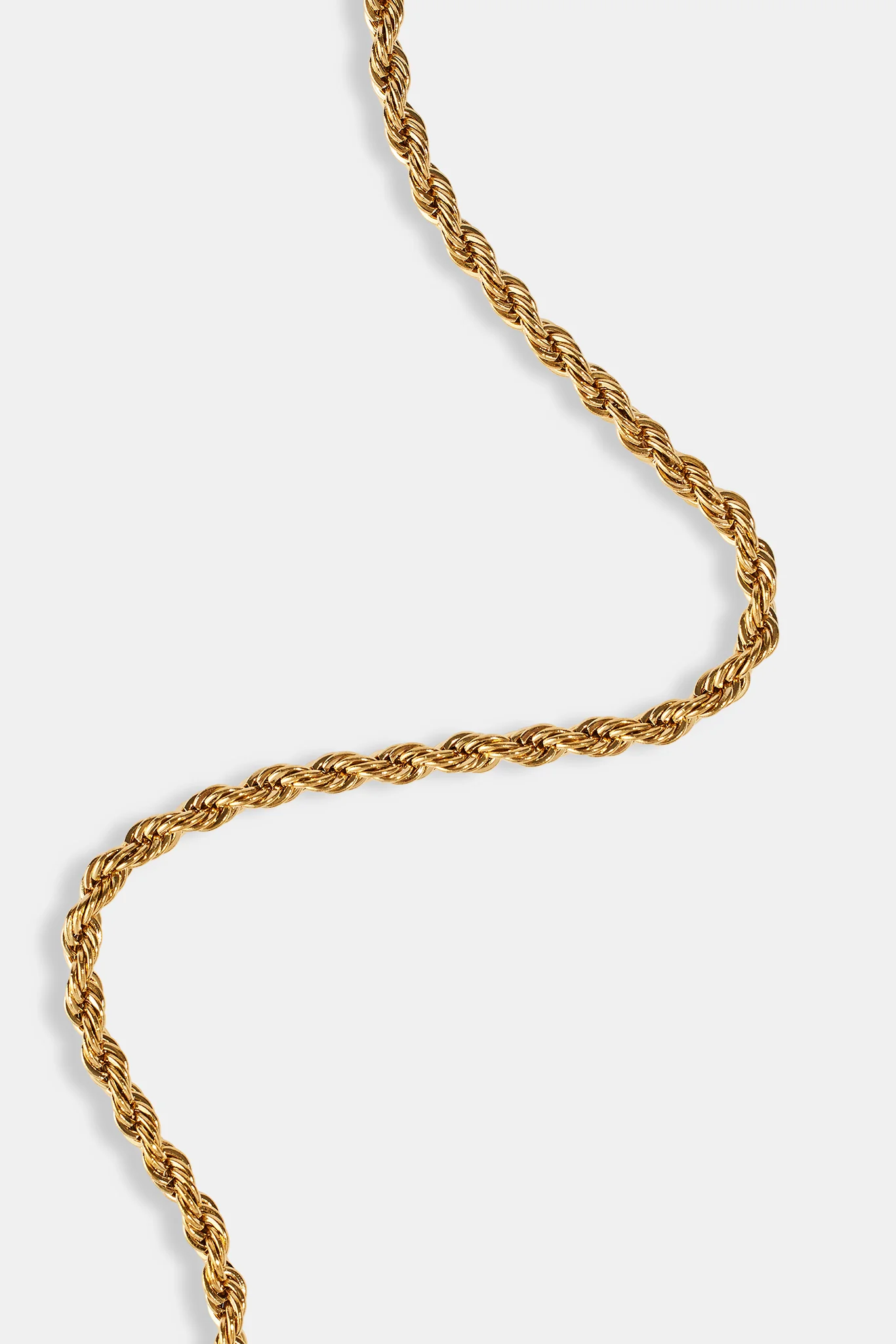 3mm Rope Chain - Gold - Image 3