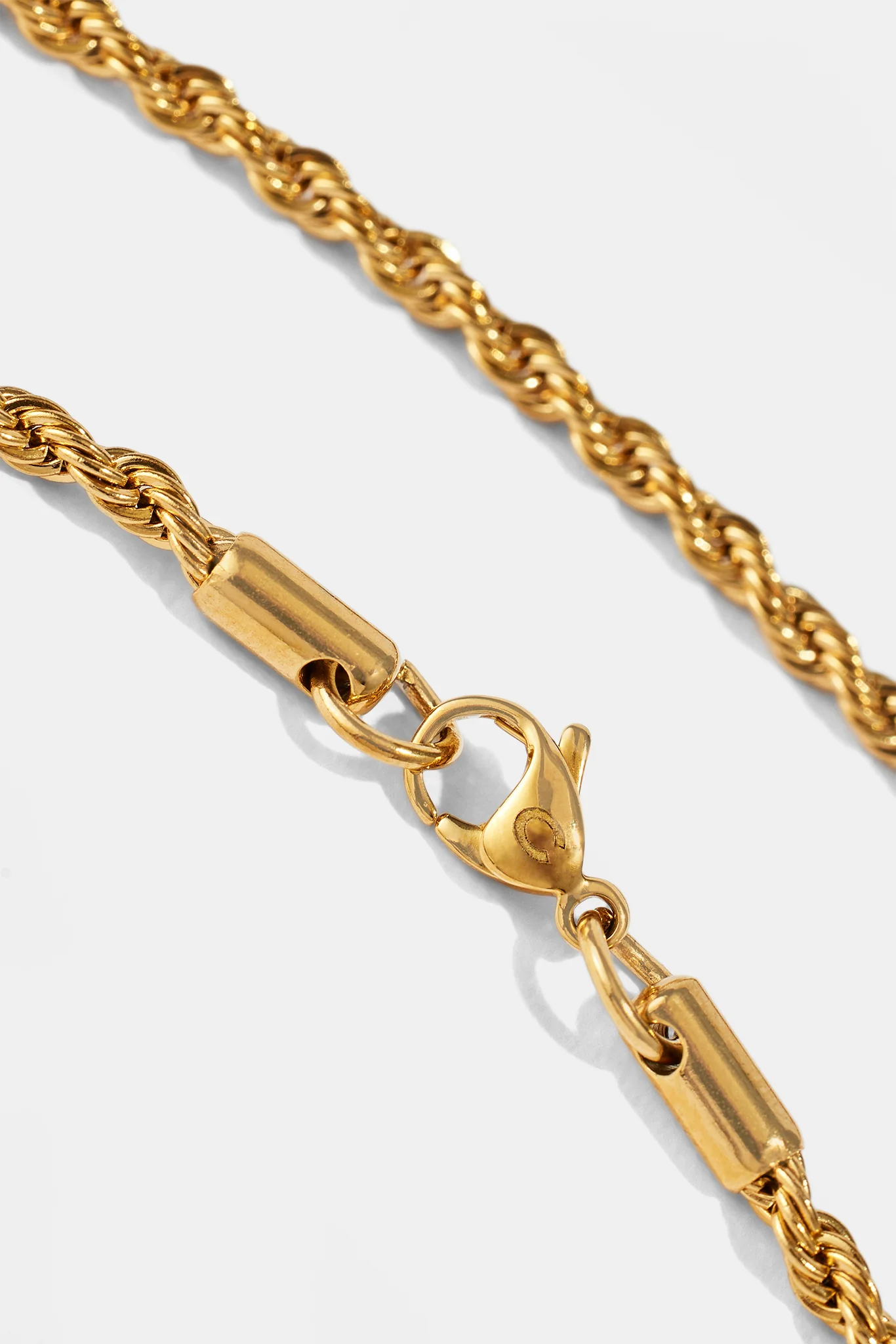 3mm Rope Chain - Gold - Image 3