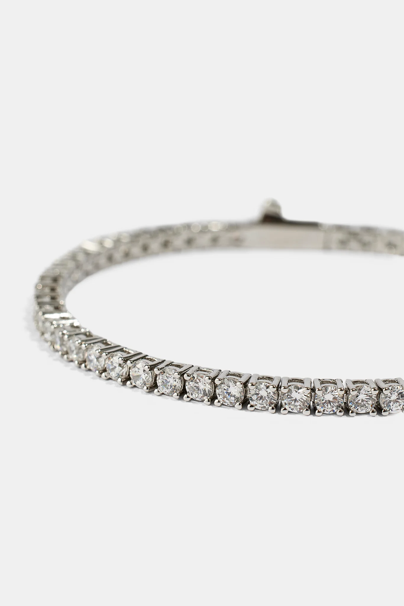 Tennis Bracelet - 3mm - White - Image 4