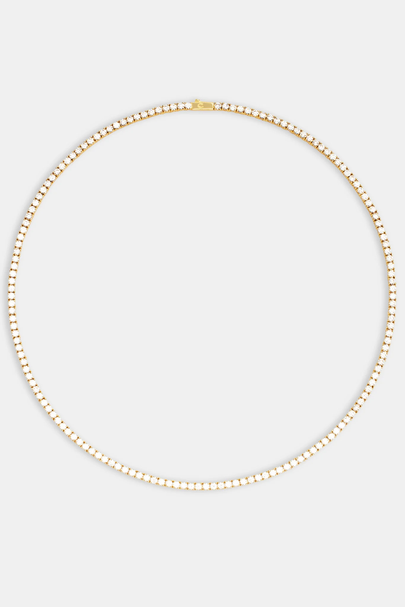 Tennis Chain - 3mm - Gold - Image 5