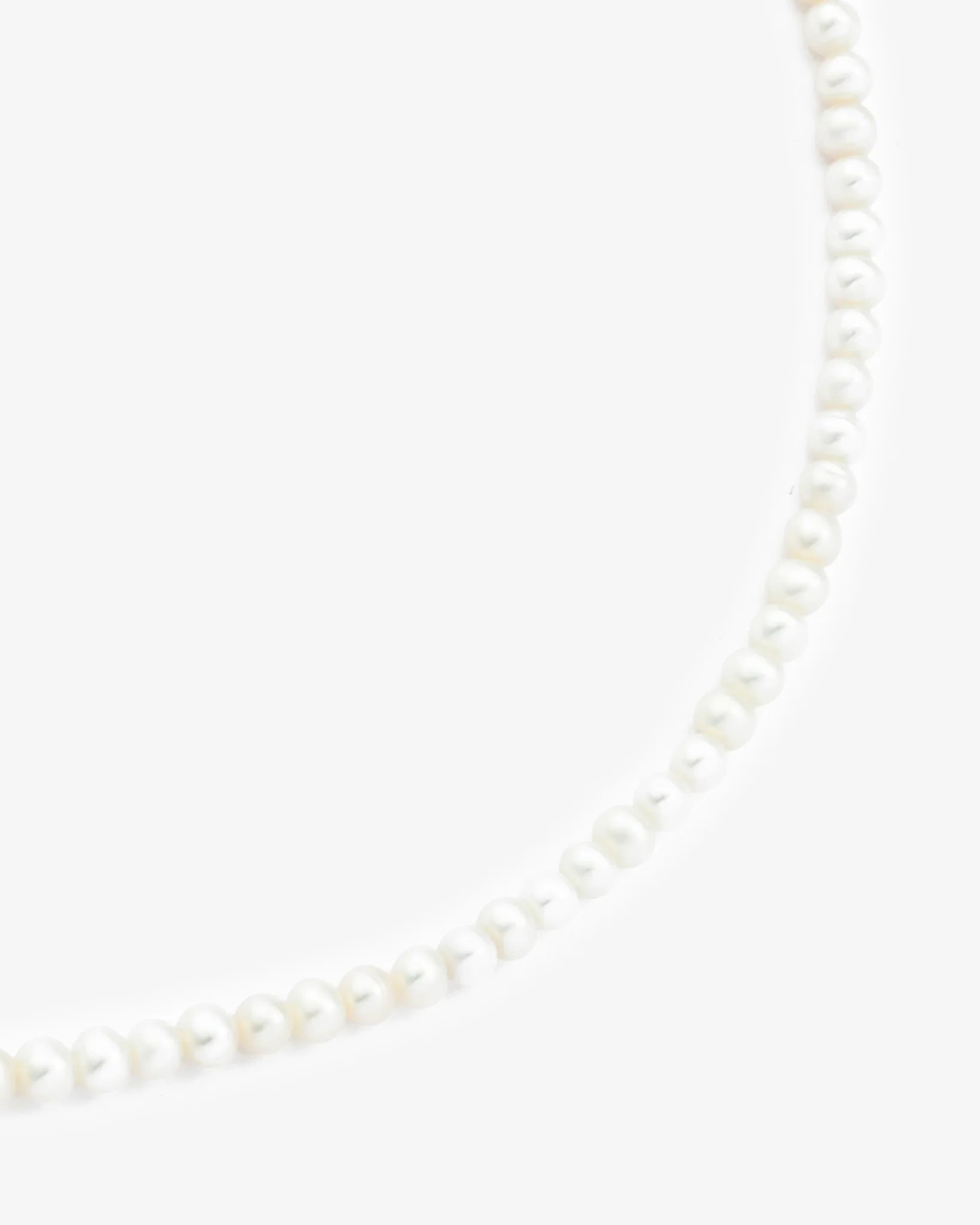 4mm Pearl Necklace - Image 5