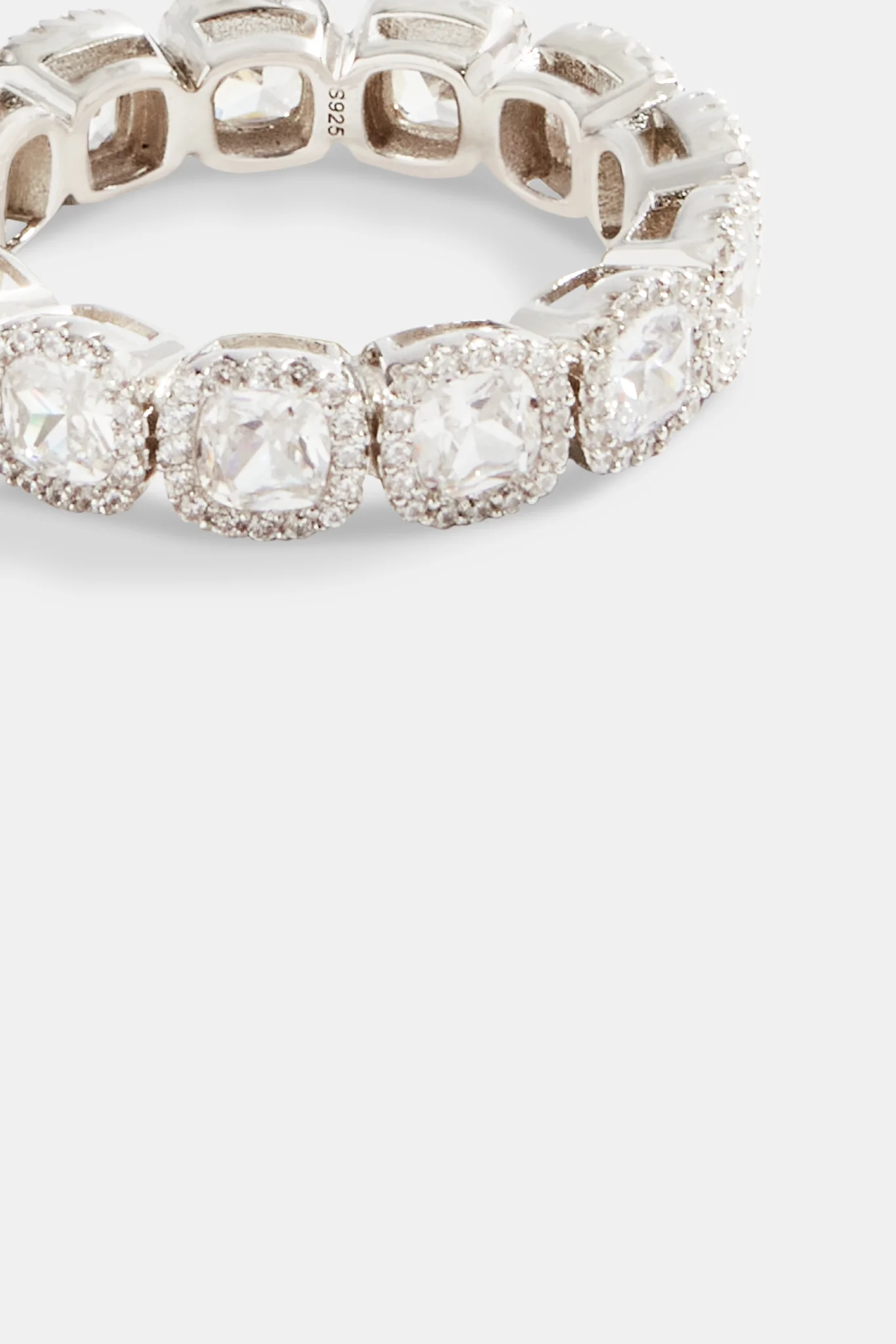 5mm 925 CZ Cluster Ring - Image 3