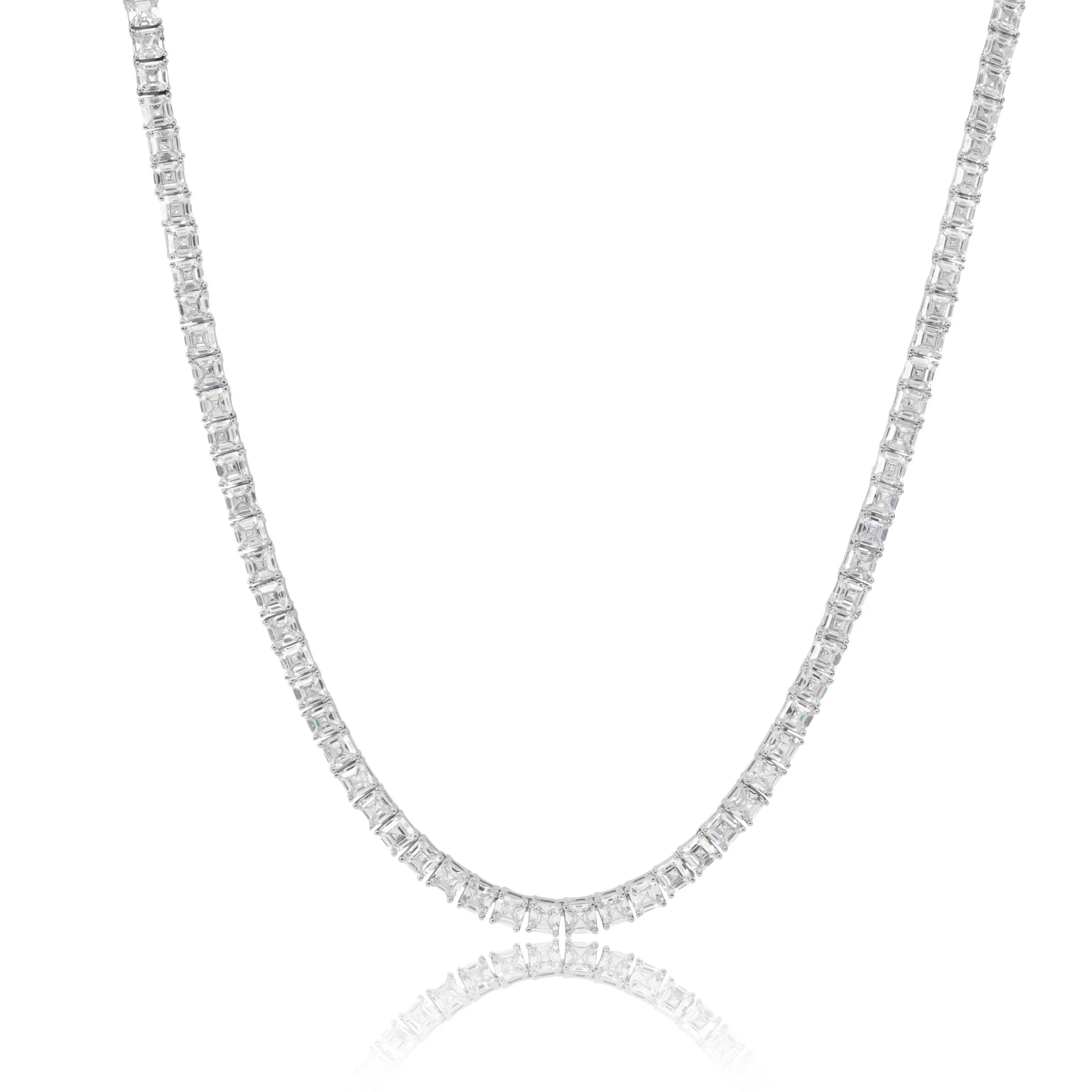 5mm Baguette Tennis Chain - Image 2