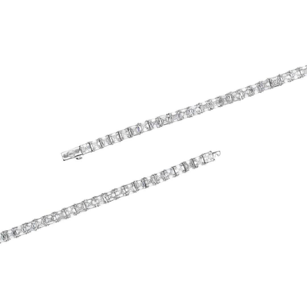 5mm Baguette Tennis Chain - Image 3