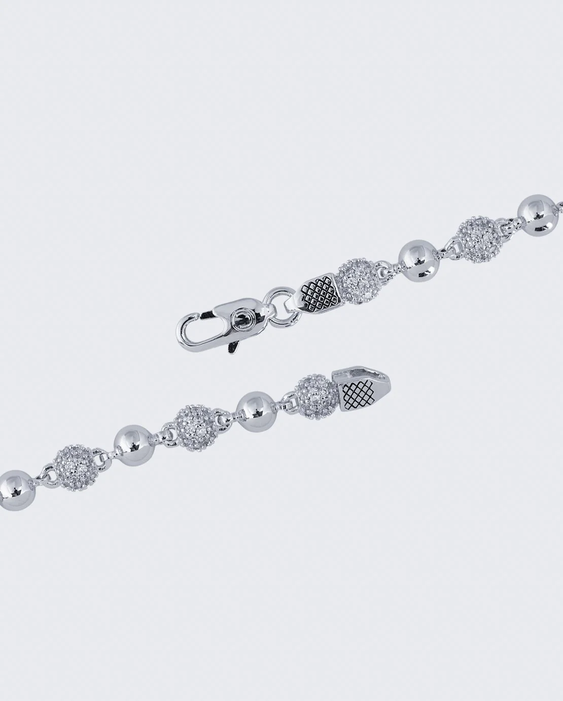 5mm Iced & Plain Ball Chain - Image 3