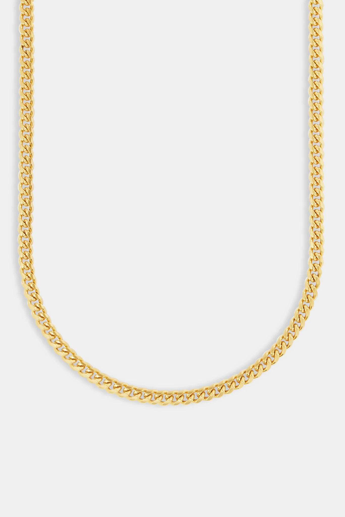 5mm Miami Cuban Chain - Gold - Image 2