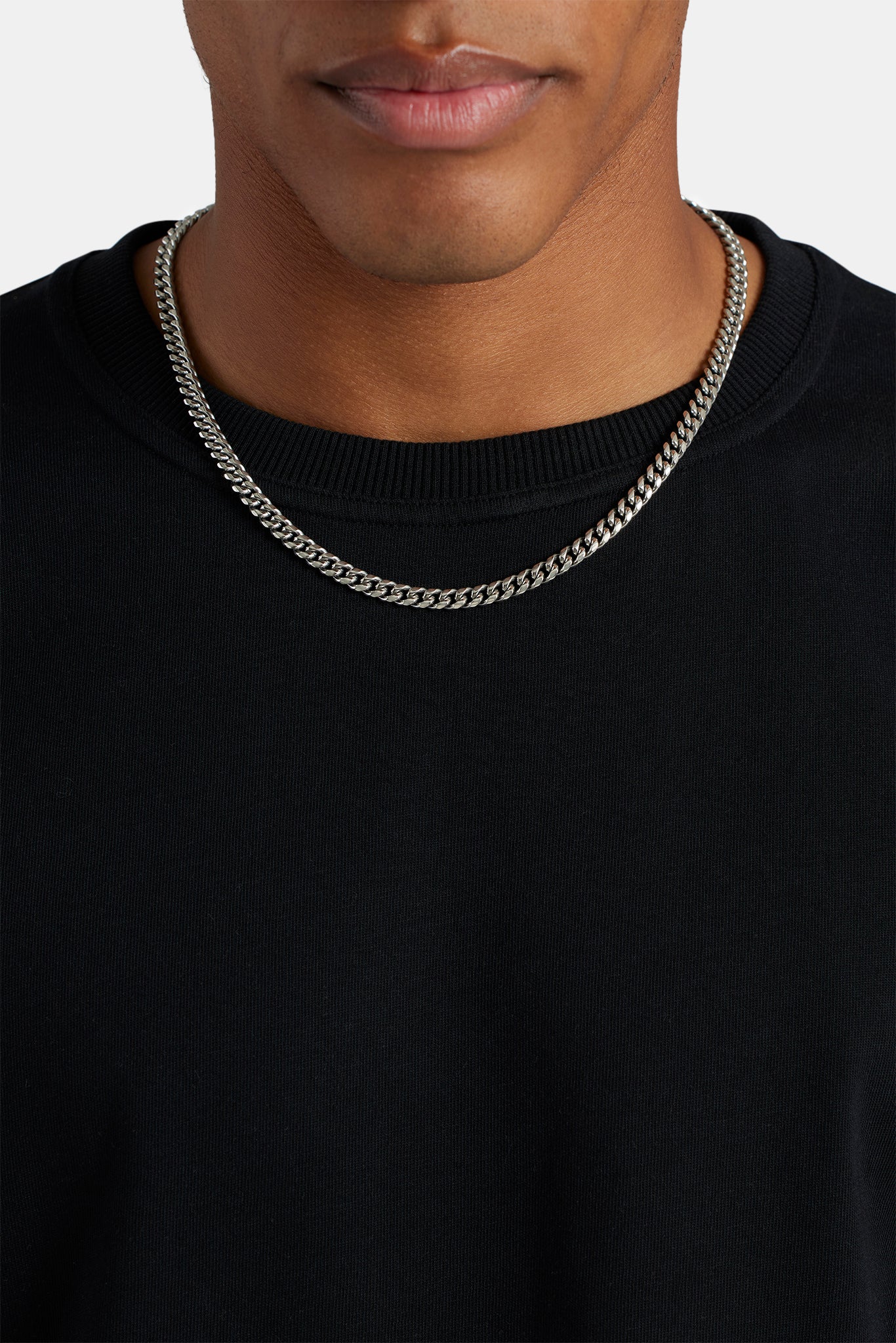 Miami Cuban Chain - 5mm - White