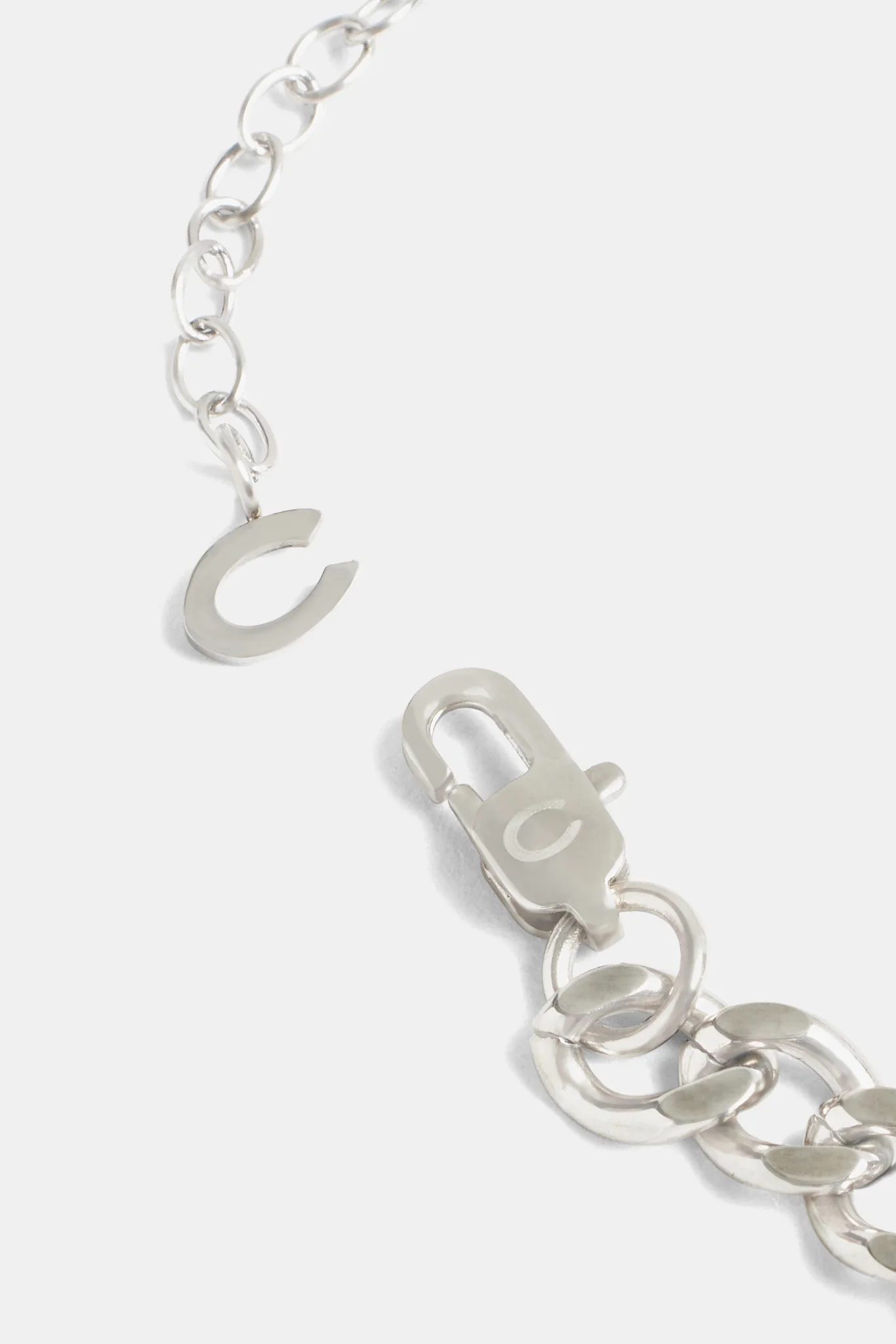 5mm Stainless Steel Iced CZ Heart Cuban Bracelet - Image 3
