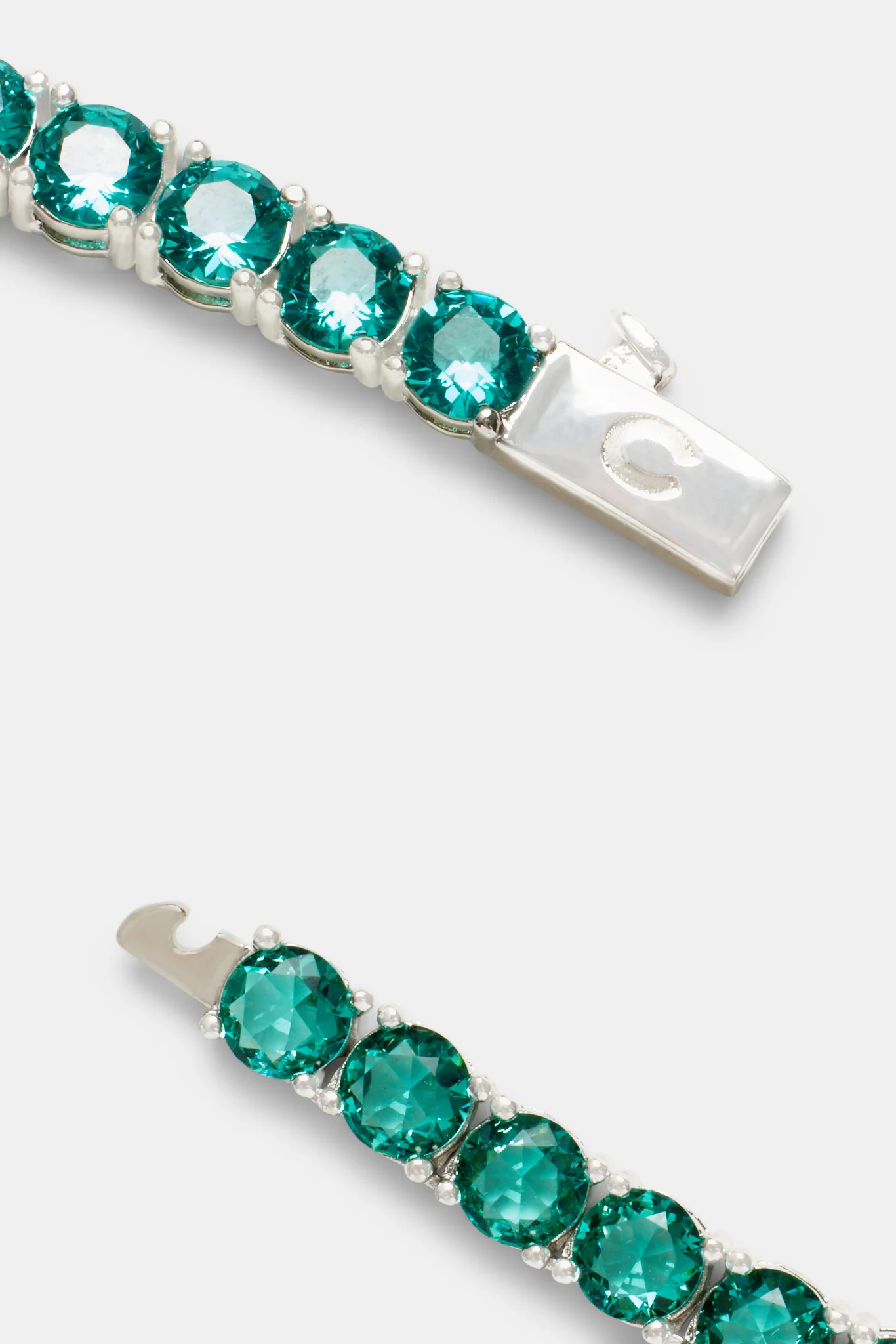 5mm Tennis Chain - Aqua - Image 6