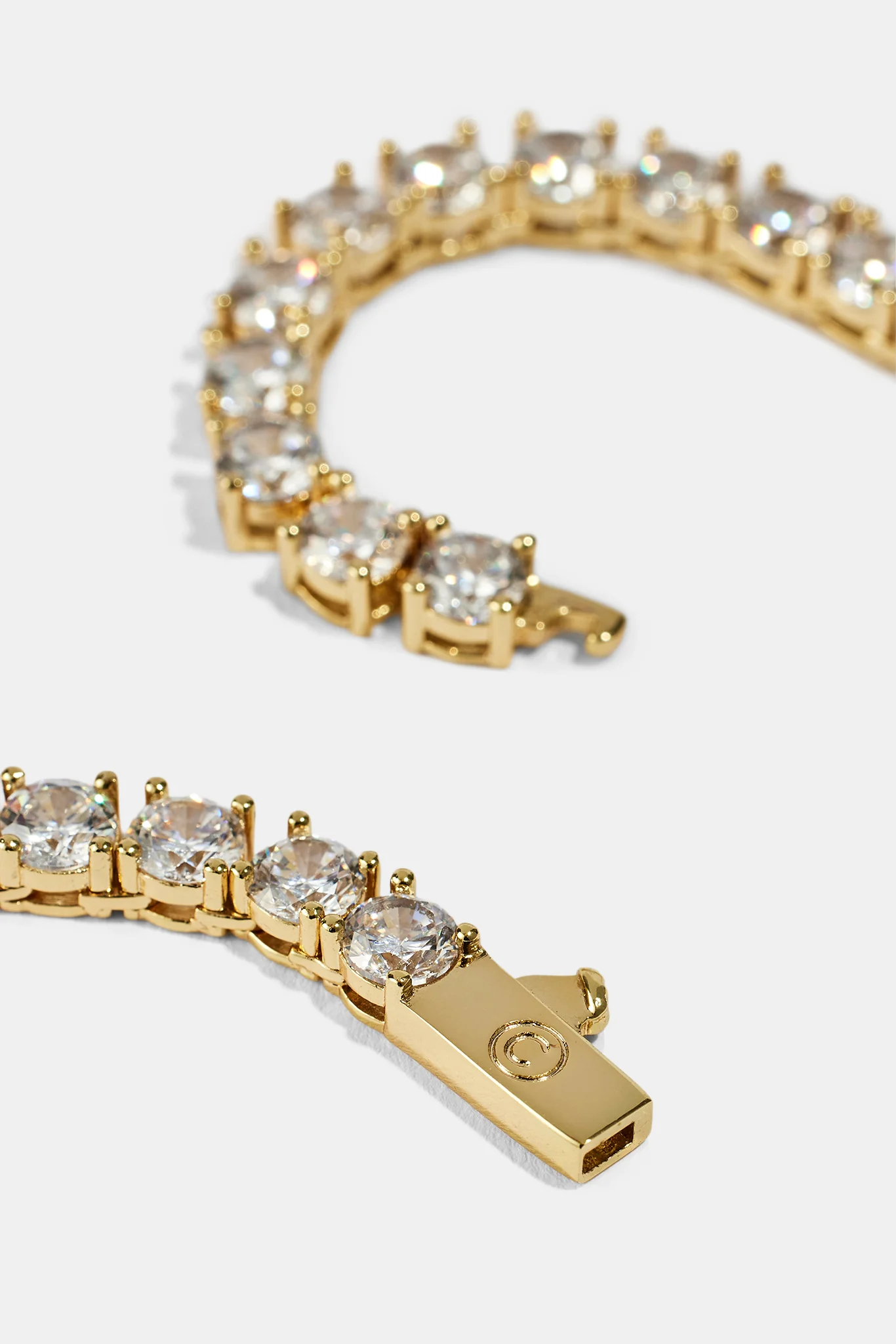 Tennis Chain - 5mm - Gold - Image 5