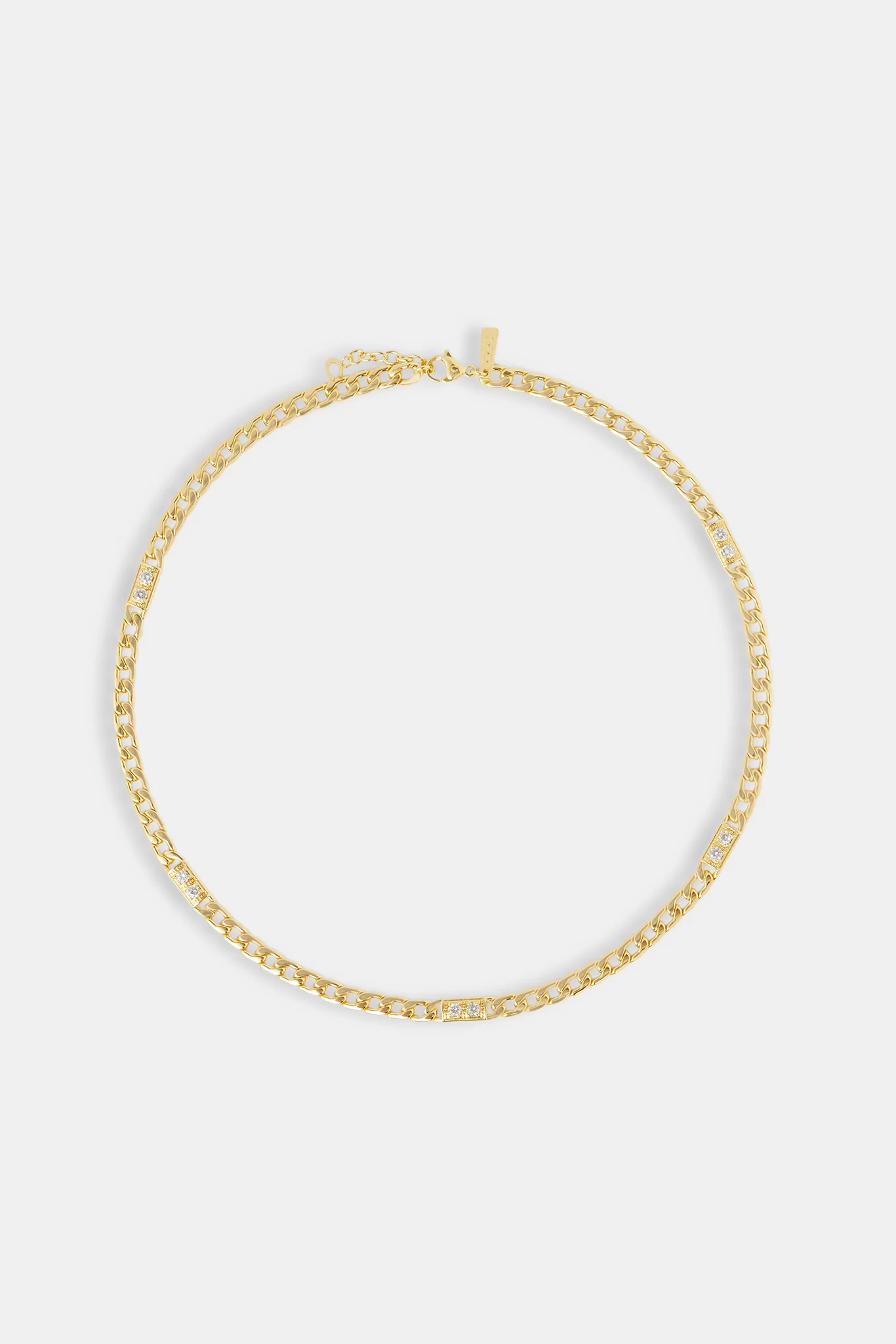 6mm Cuban CZ Panel Chain - Image 3