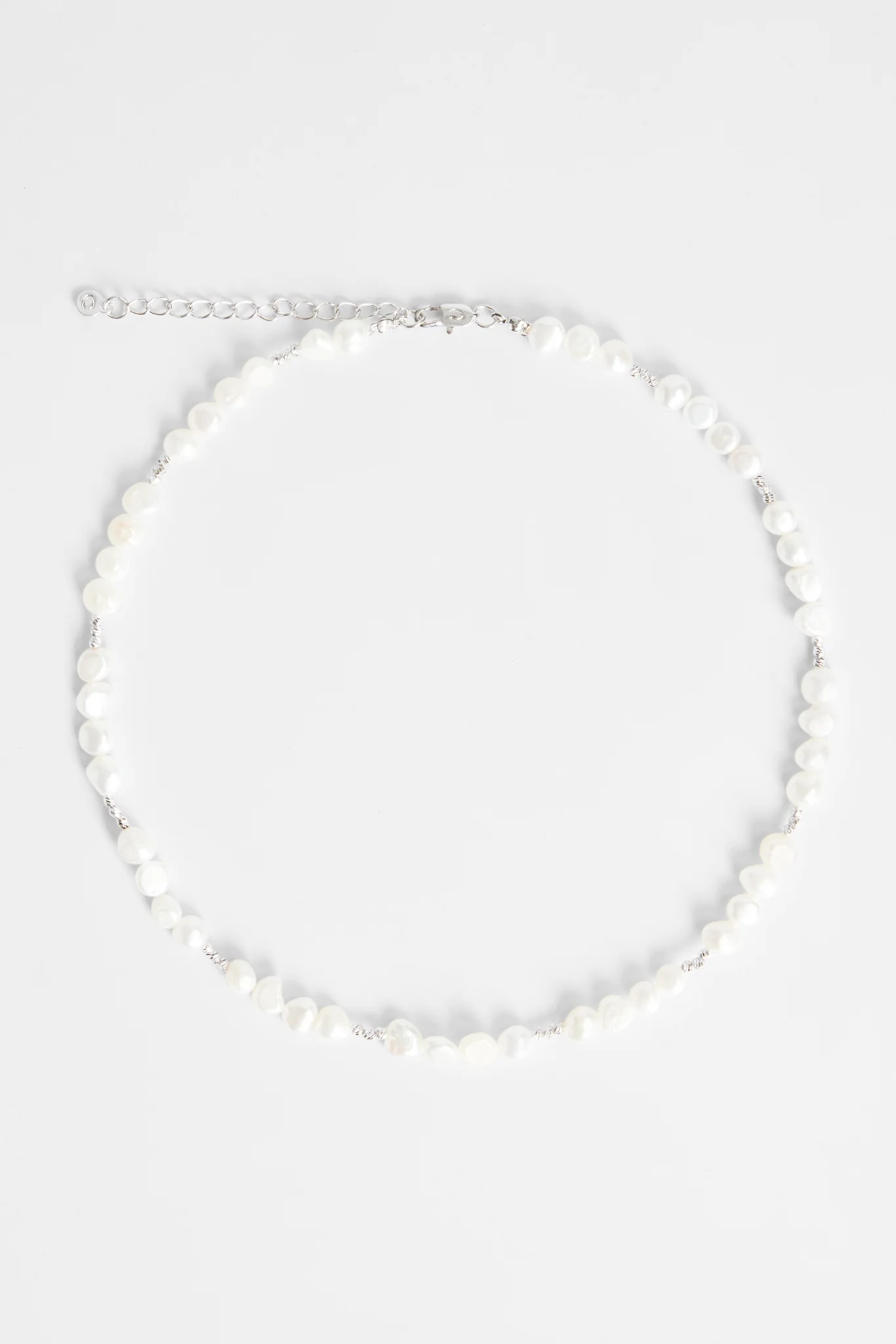 6mm Freshwater Pearl and Bead Cluster Necklace