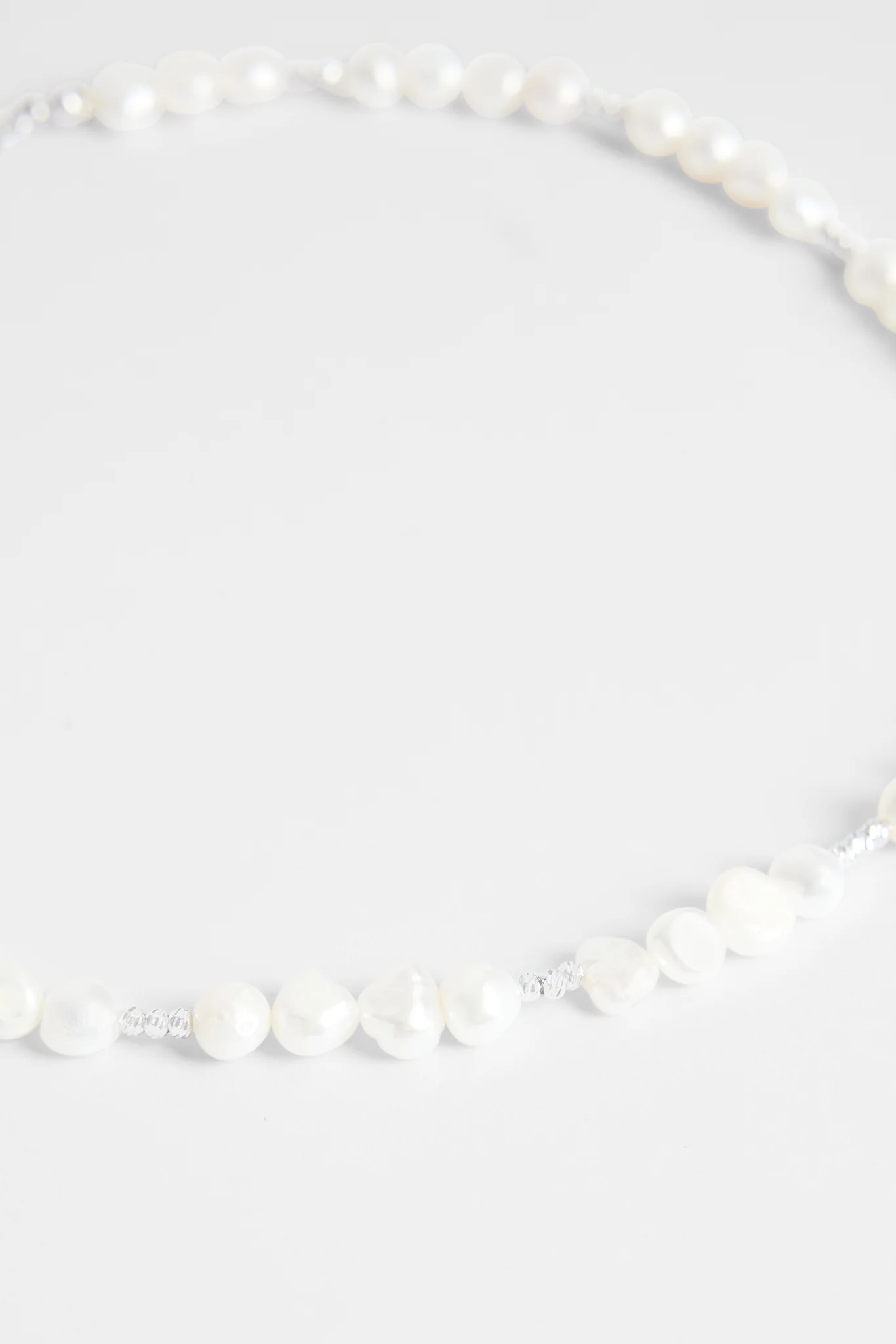 6mm Freshwater Pearl and Bead Cluster Necklace - Image 3