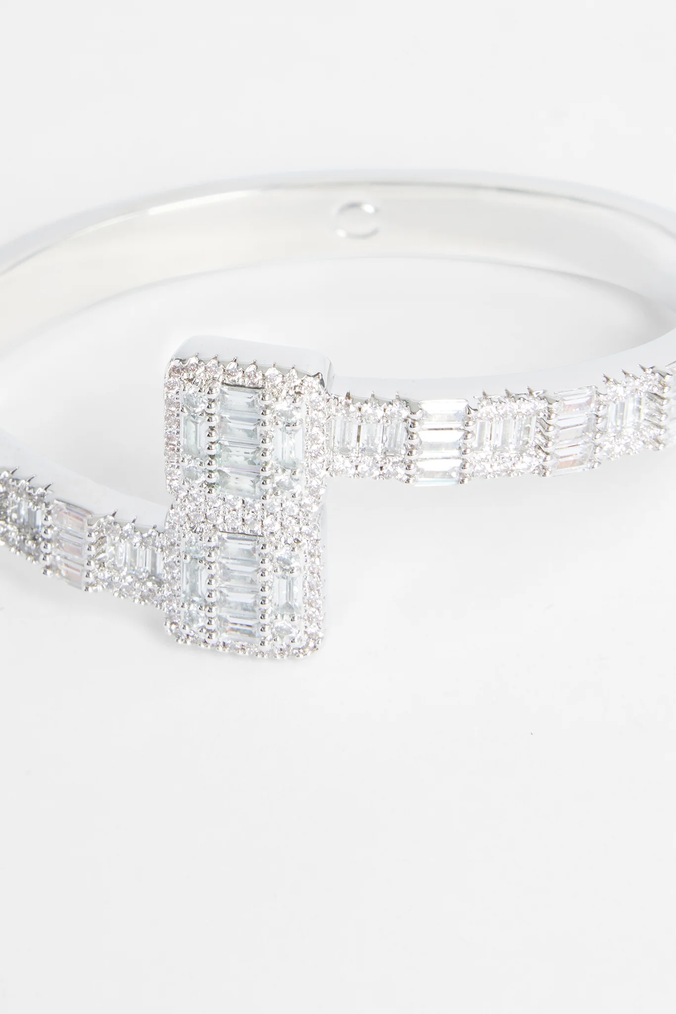 6mm Iced Cluster Bangle - Image 2