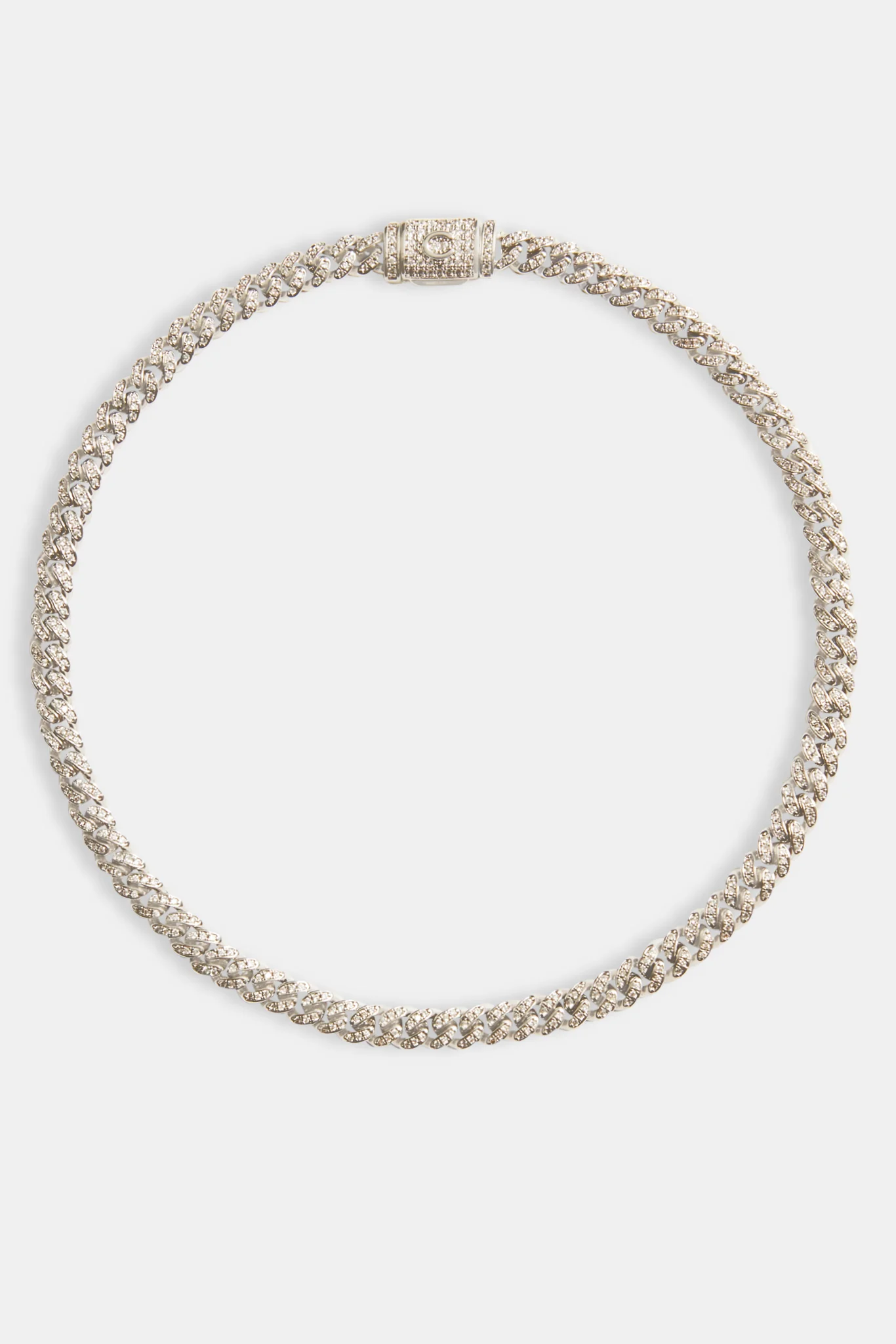 6mm Iced Out Cuban Choker - Image 2