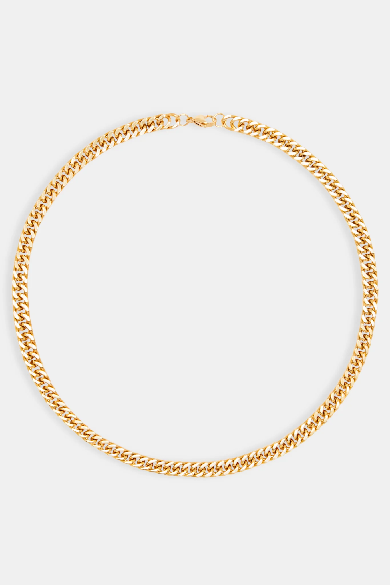8mm Gold Plated Franco Chain - Image 3