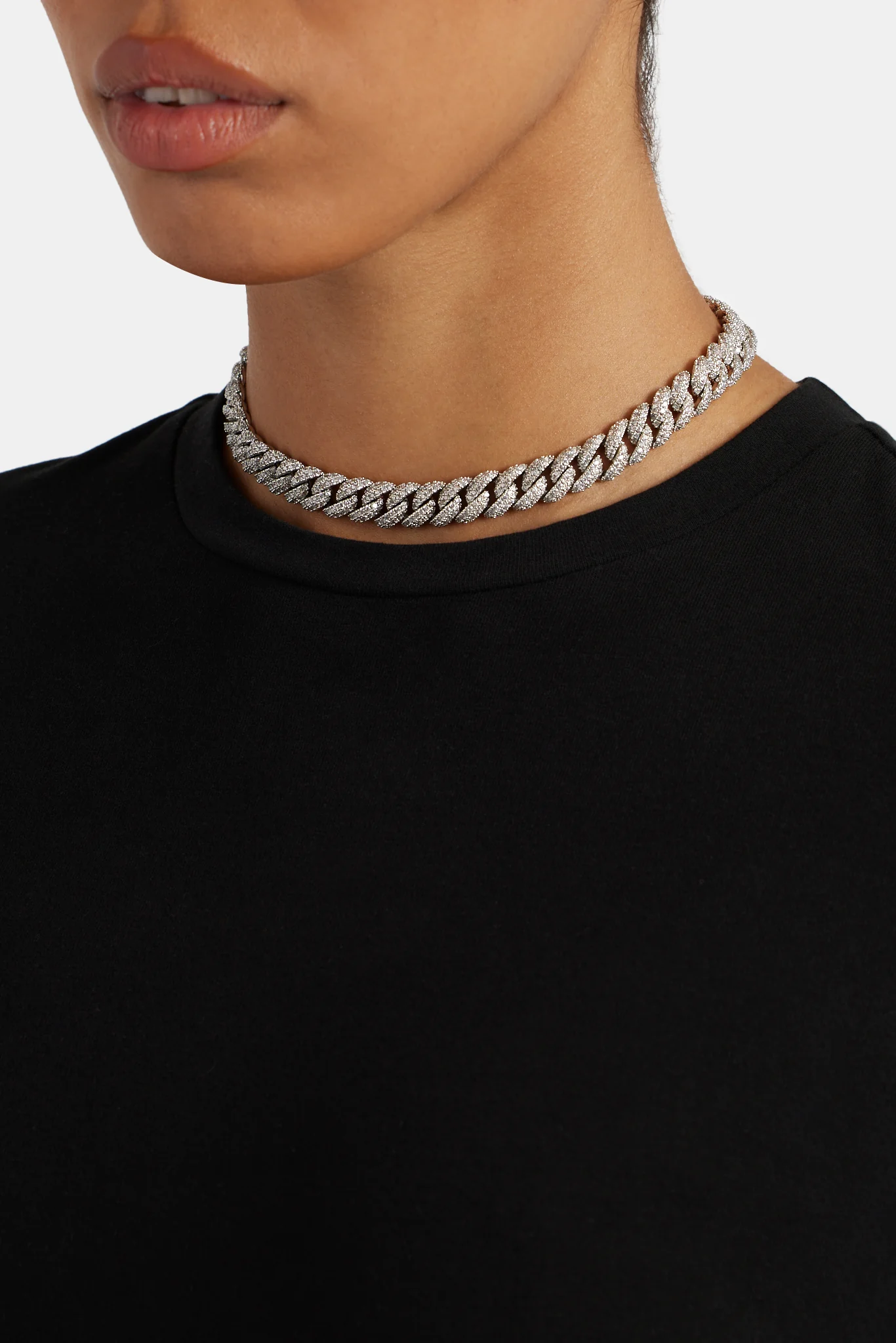 8mm Iced Out Cuban Choker - Image 4