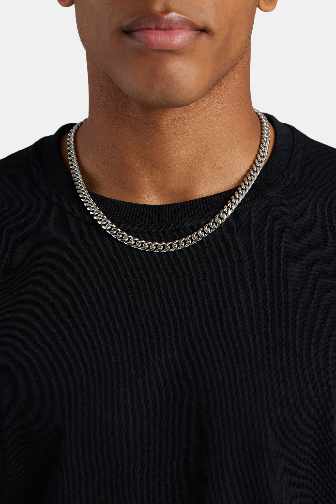 Miami Cuban Chain - 8mm - White