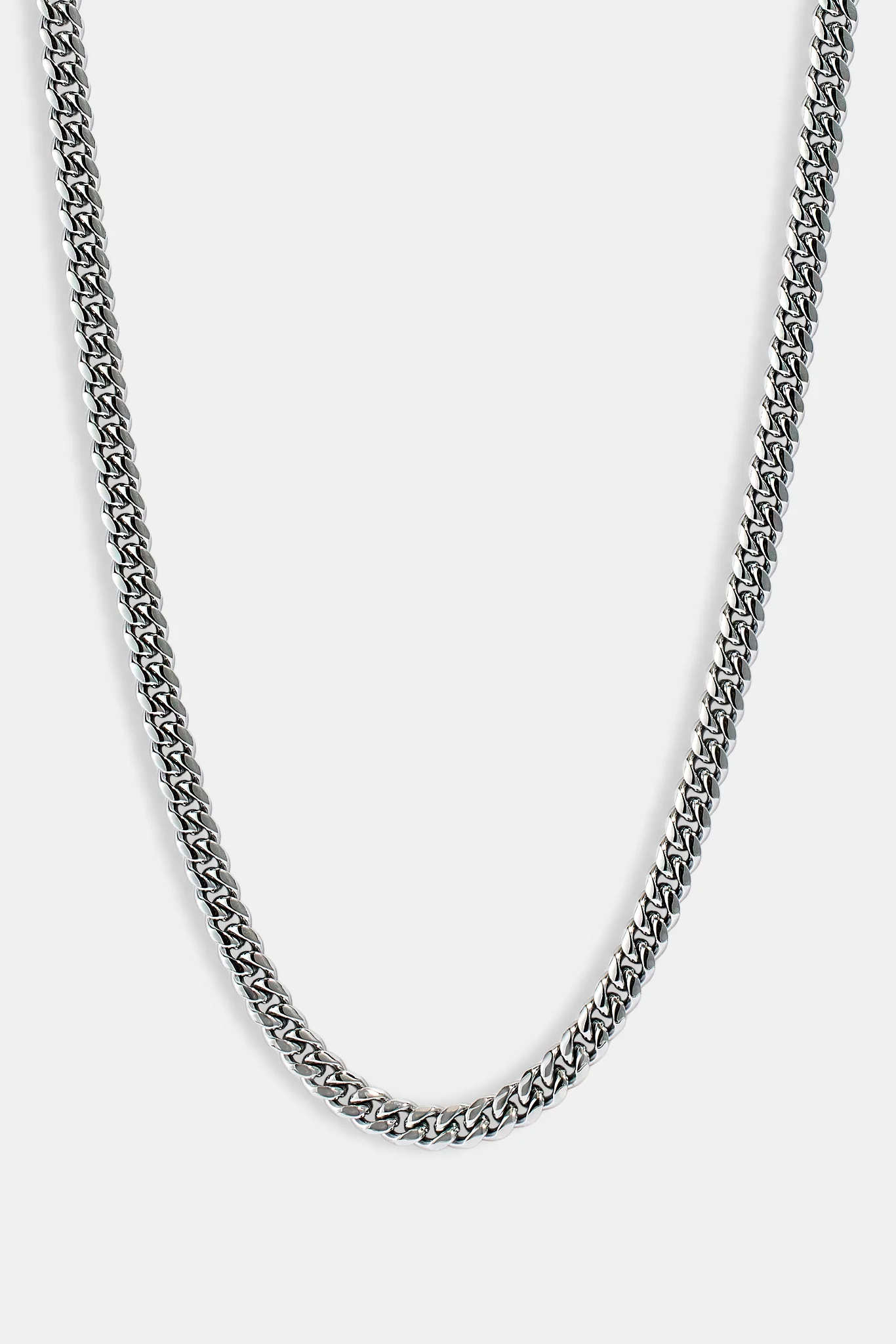 Miami Cuban Chain - 8mm - White - Image 2