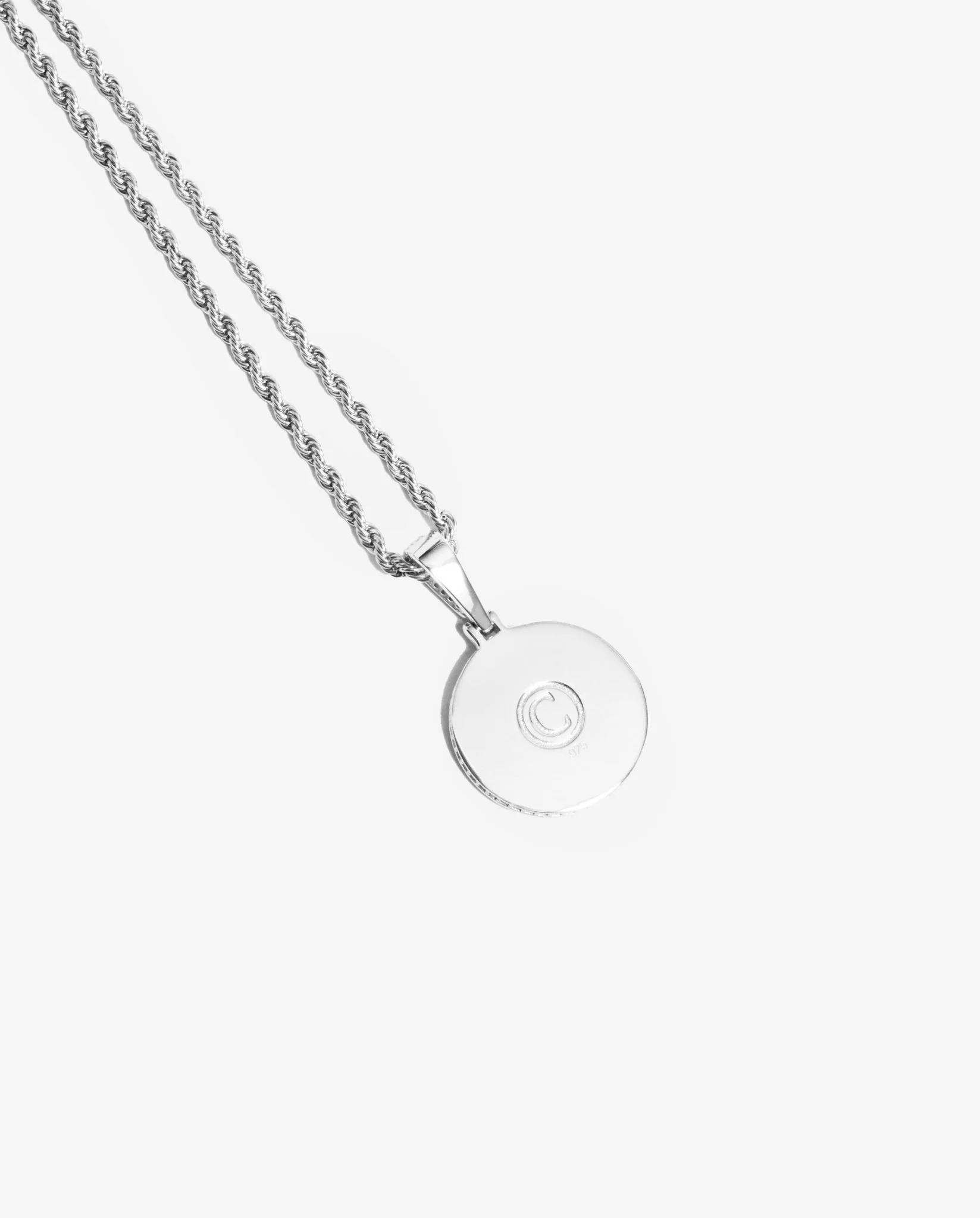 925 Iced Compass Pendant - Image 2