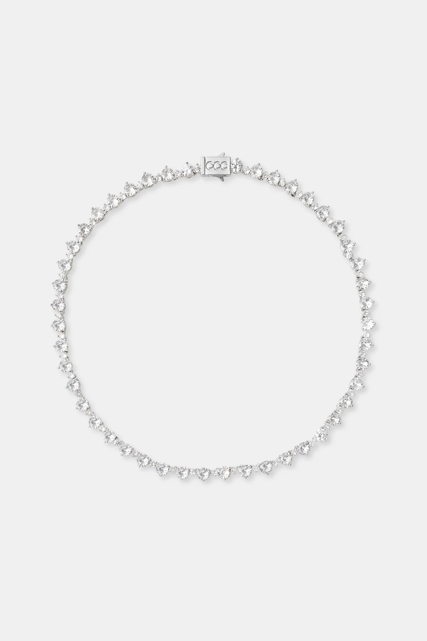 Alternating Round Tennis Chain - 6mm - Image 4