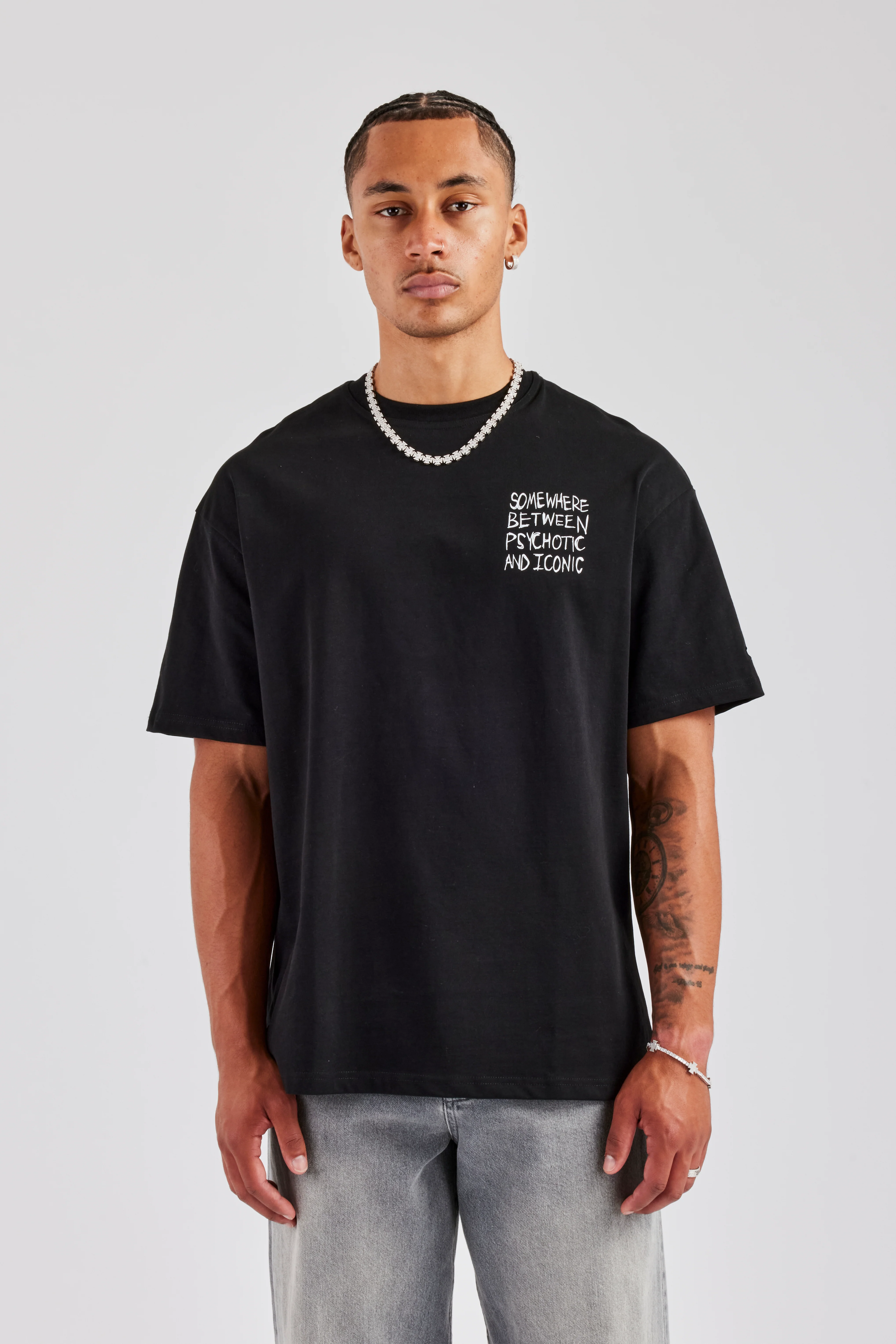 Back Quote Oversized T-Shirt - Image 2