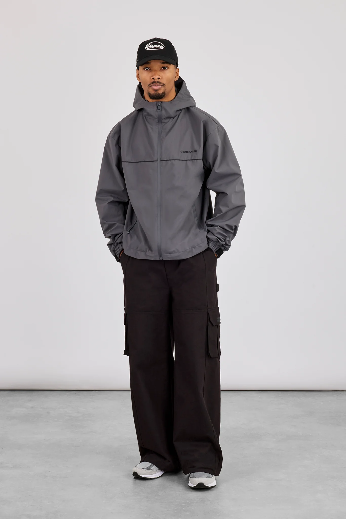 Baggy Cargo Pant - Black