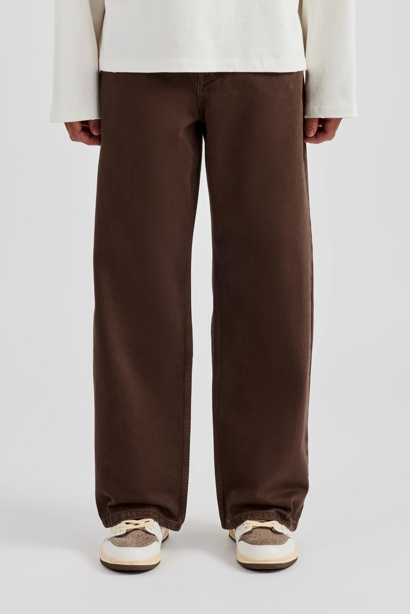 Baggy Fit Jean - Chocolate - Image 2