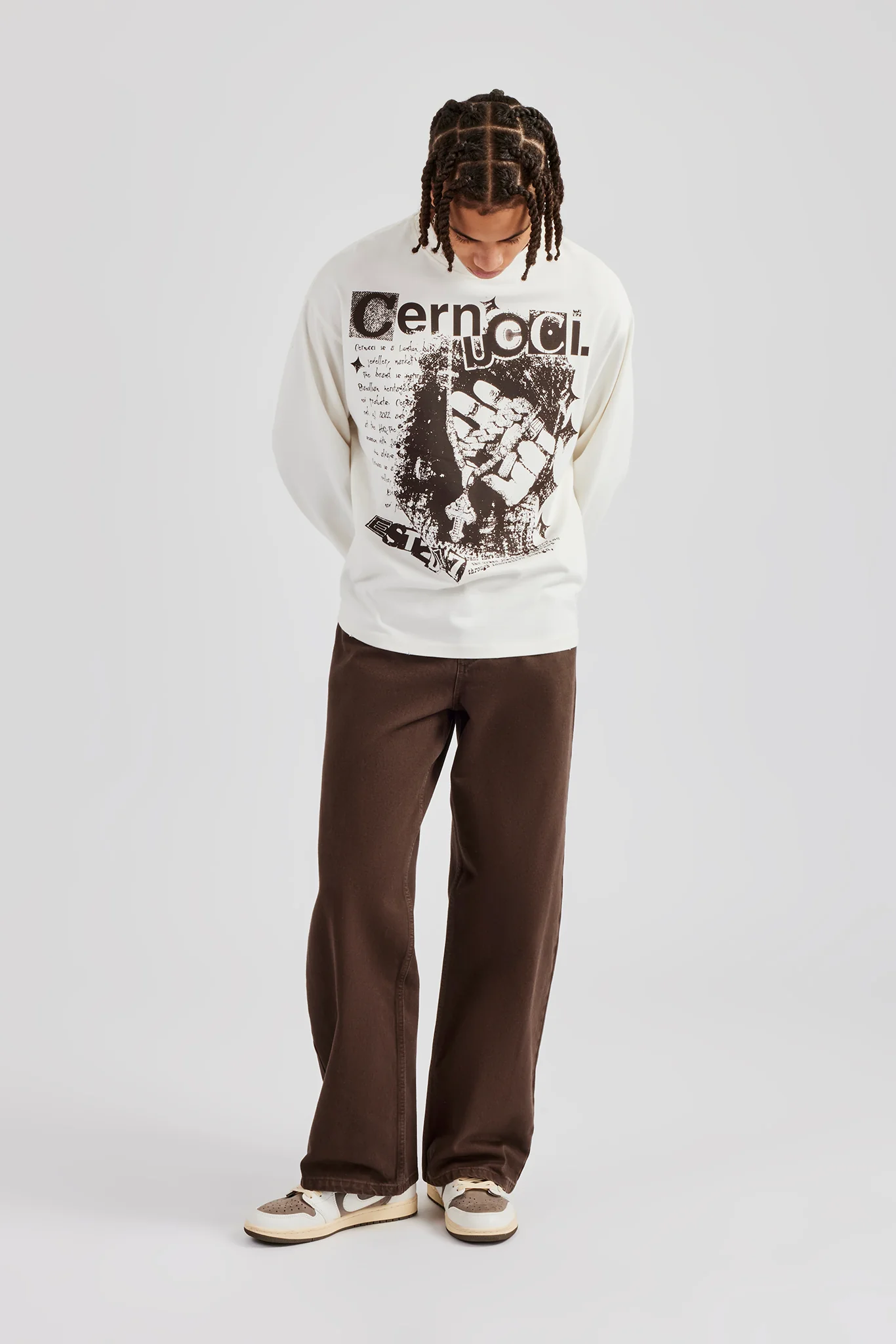 Baggy Fit Jean - Chocolate - Image 3