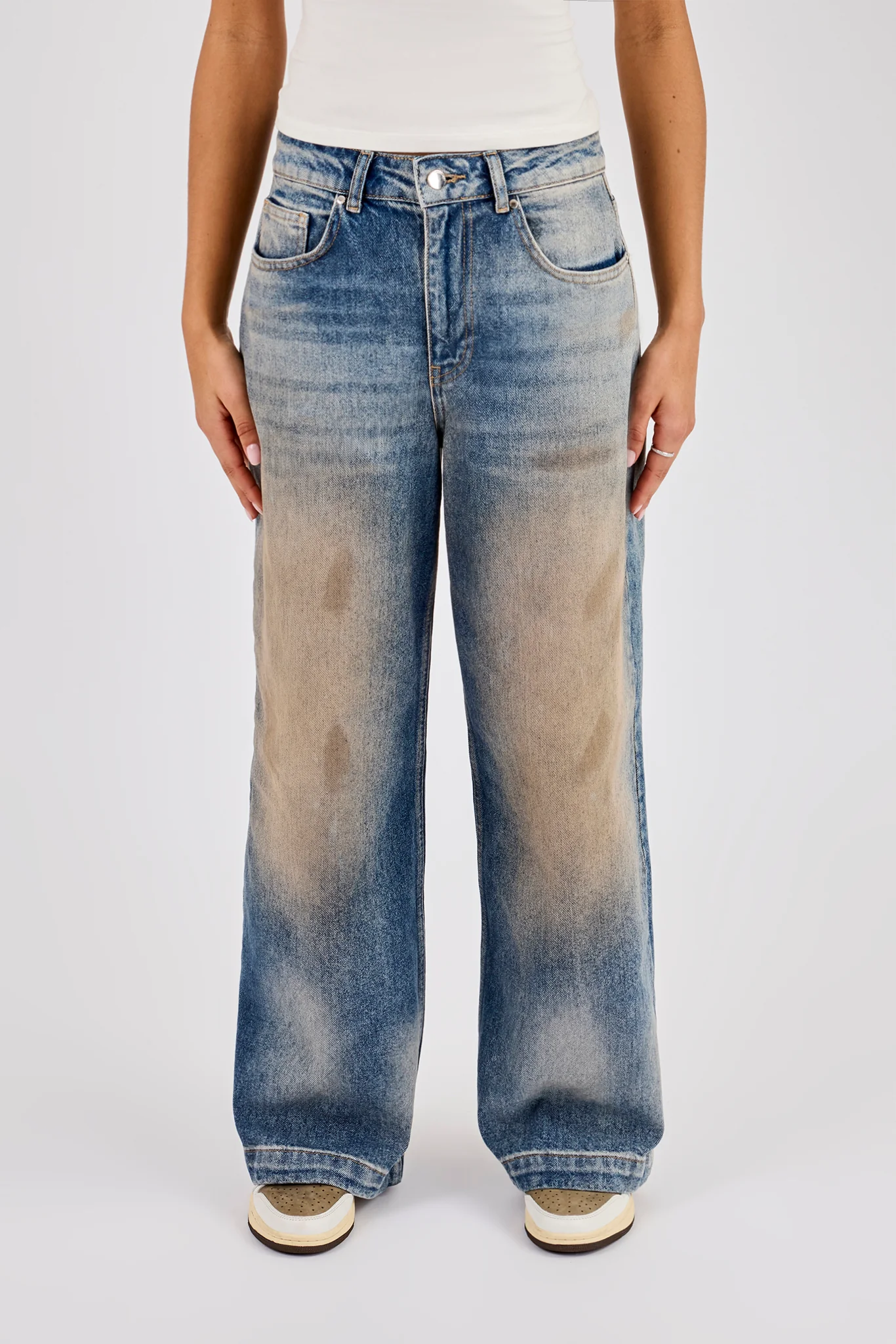 Baggy Fit Jean - Dirty Wash - Image 3