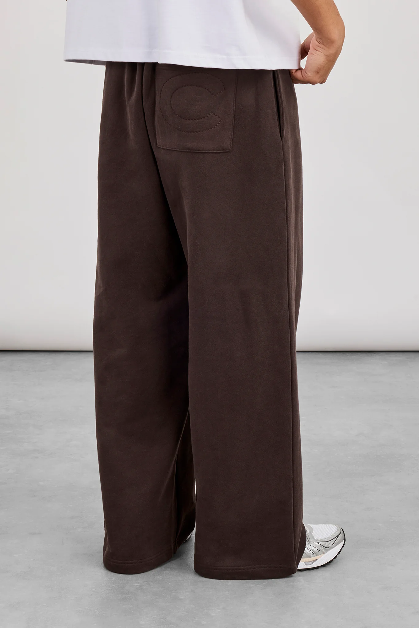 Baggy Fit Jogger - Coffee - Image 3