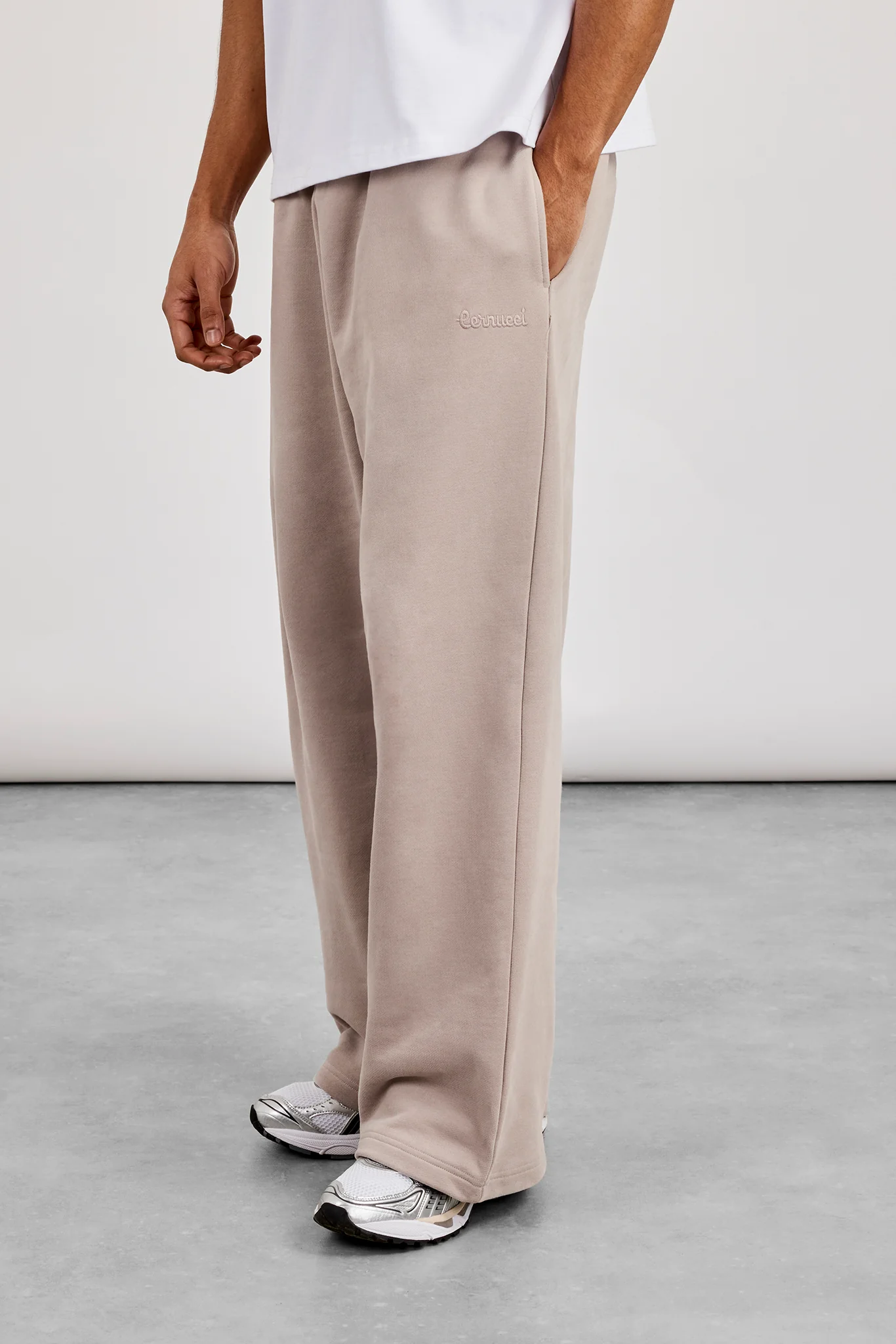 Baggy Fit Jogger - Stone - Image 2