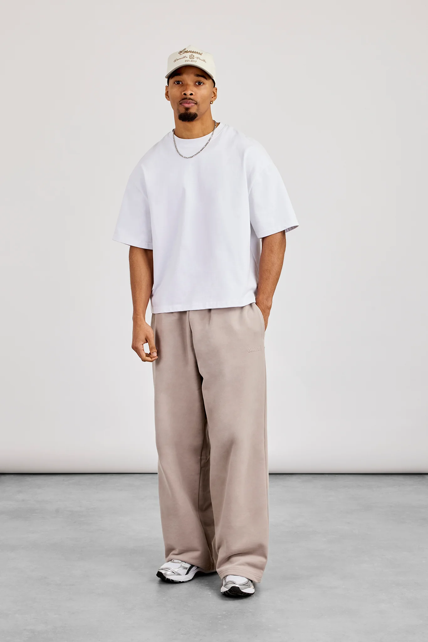 Baggy Fit Jogger - Stone - Image 4