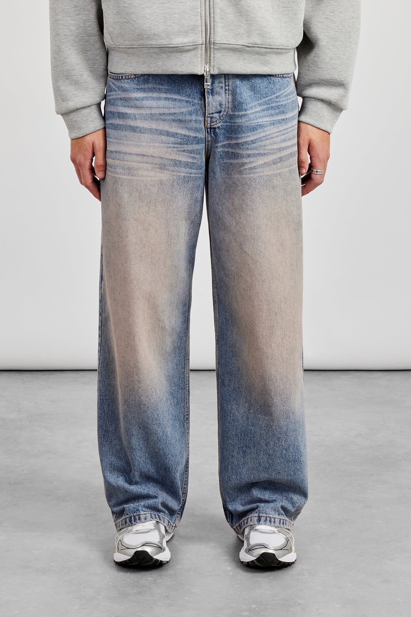 Baggy Peach Tint Jean - Peach Tint - Image 3