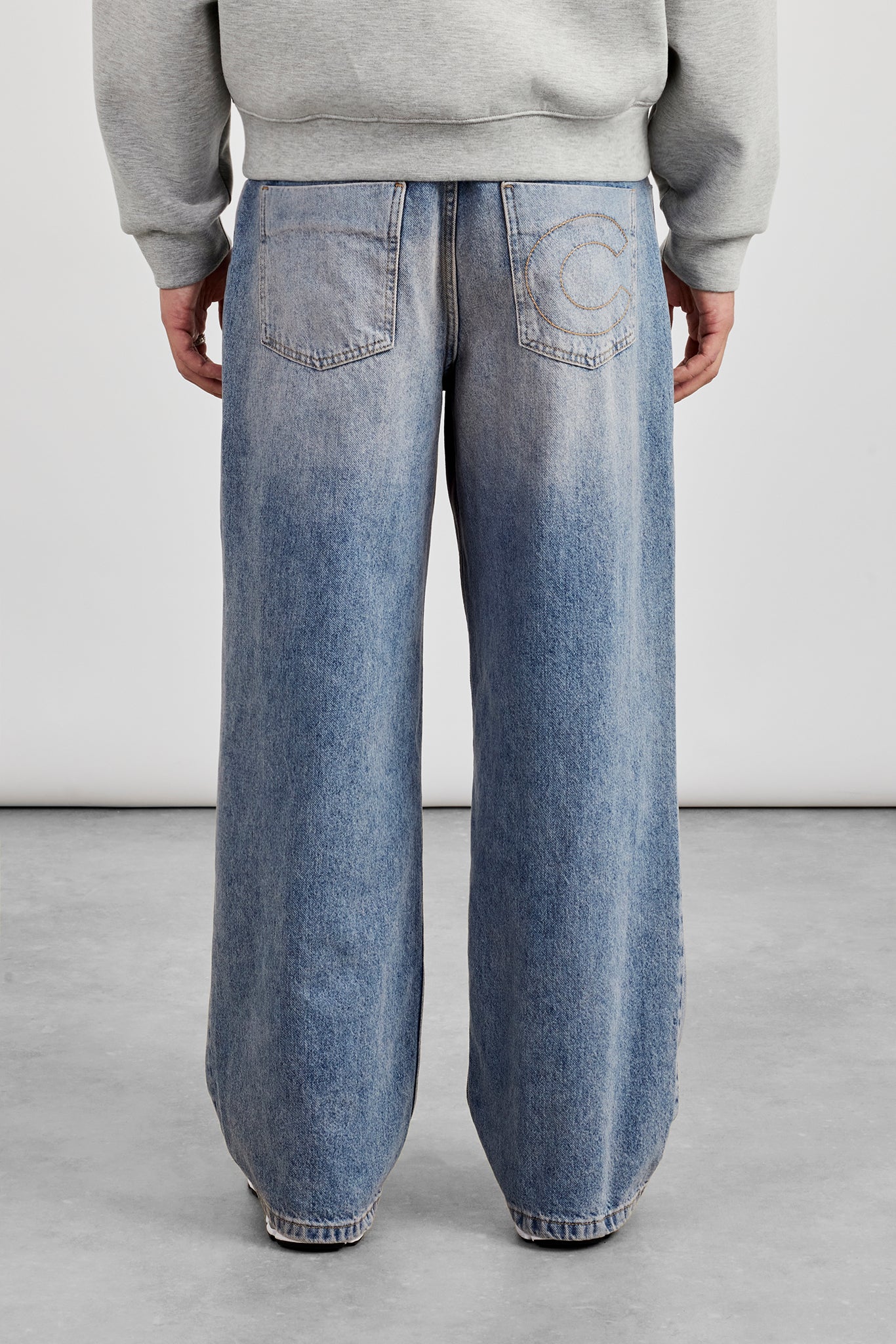 Baggy Peach Tint Jean - Peach Tint - Image 4