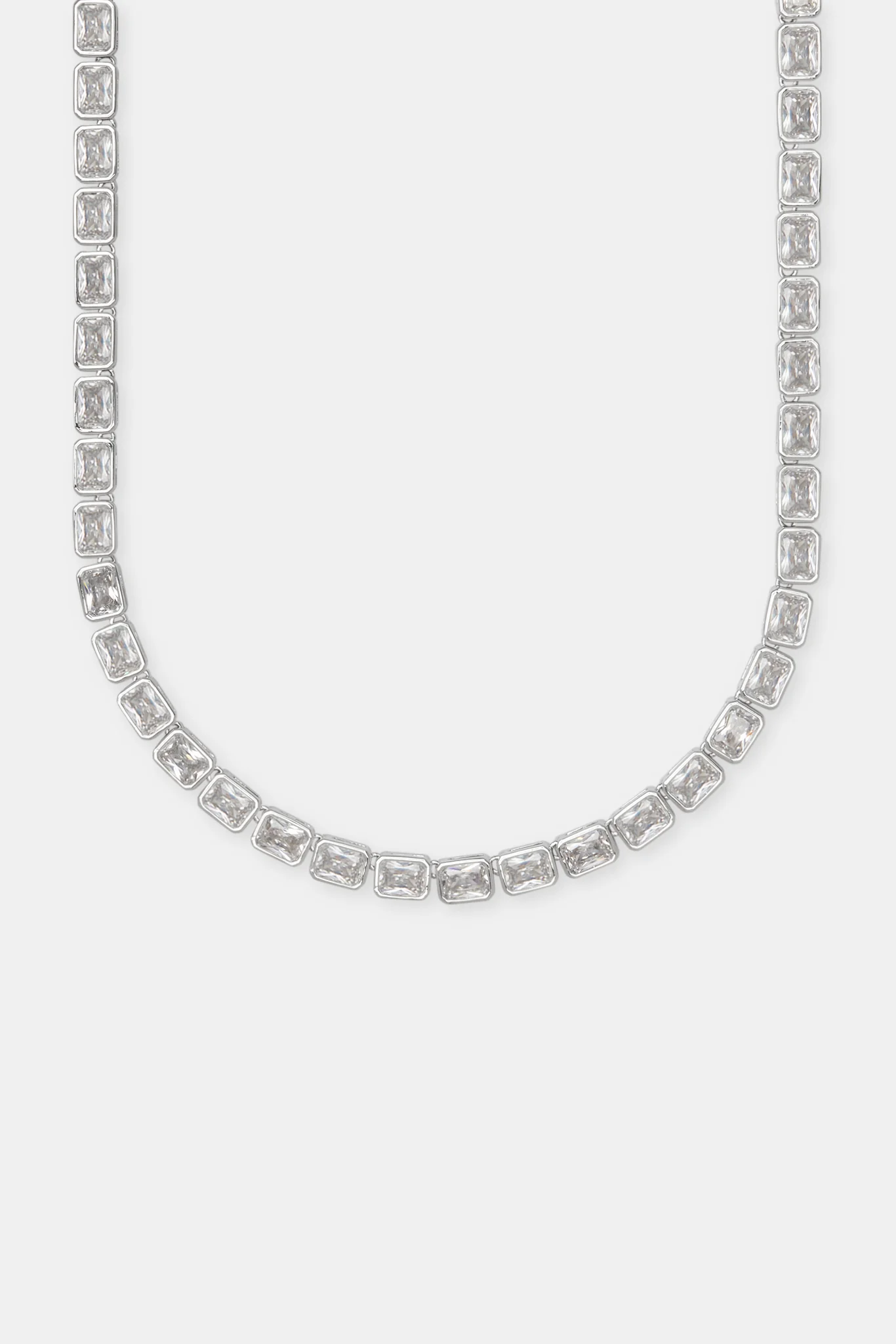 Baguette Tennis Chain - 6mm - Image 2