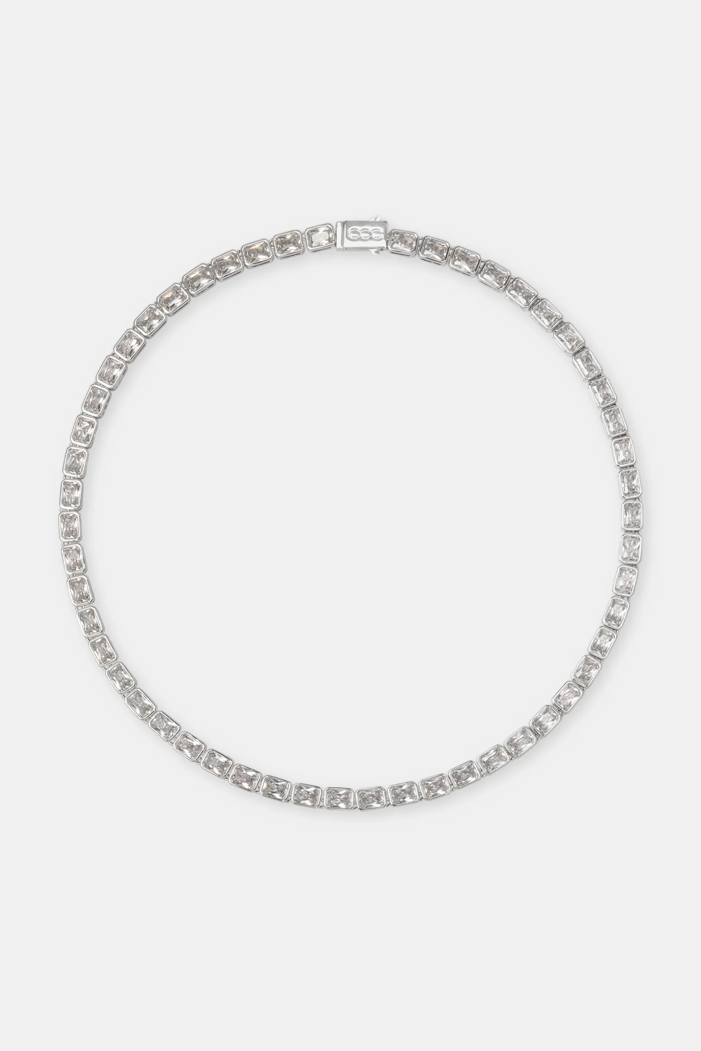 Baguette Tennis Chain - 6mm - Image 3