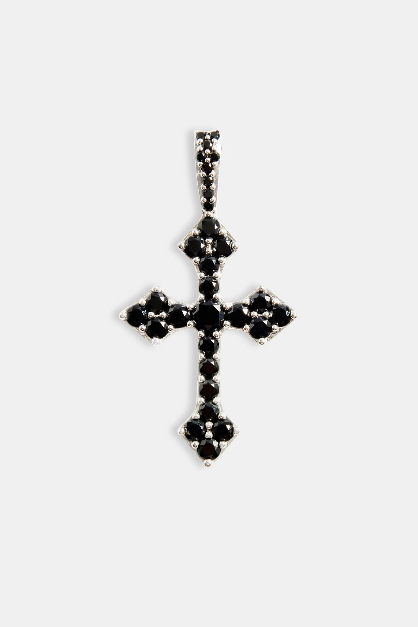 Black Iced Celtic Cross Pendant - Image 2